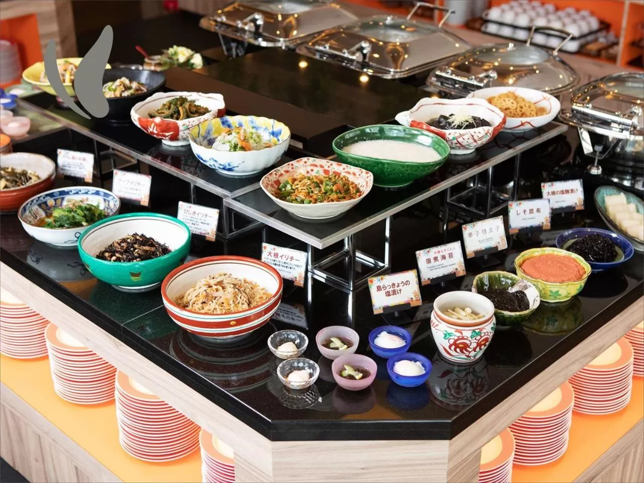 Buffet breakfast in Hotel Hokke Club Naha Shintoshin