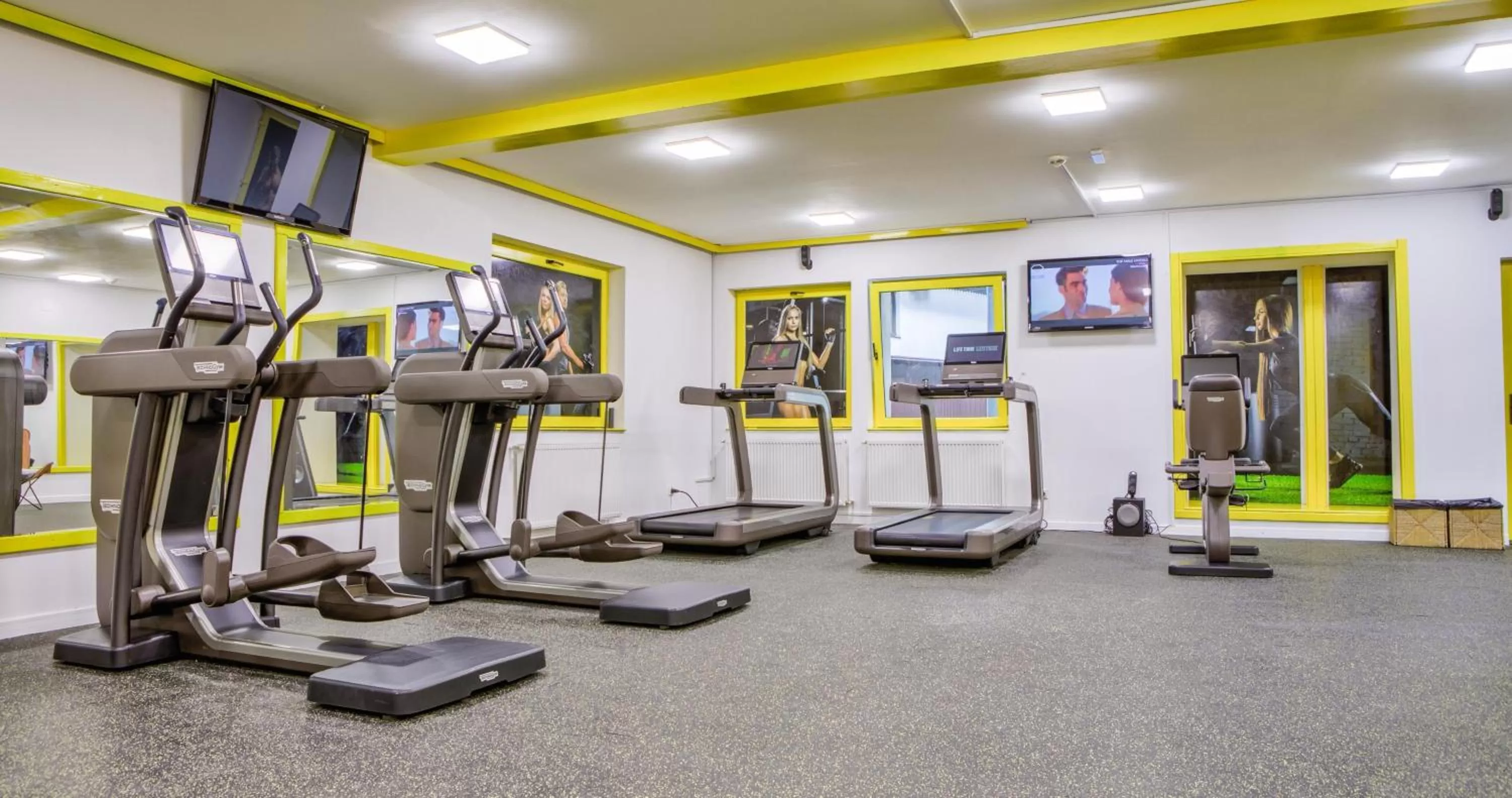 Fitness centre/facilities in Alpin Resort Hotel