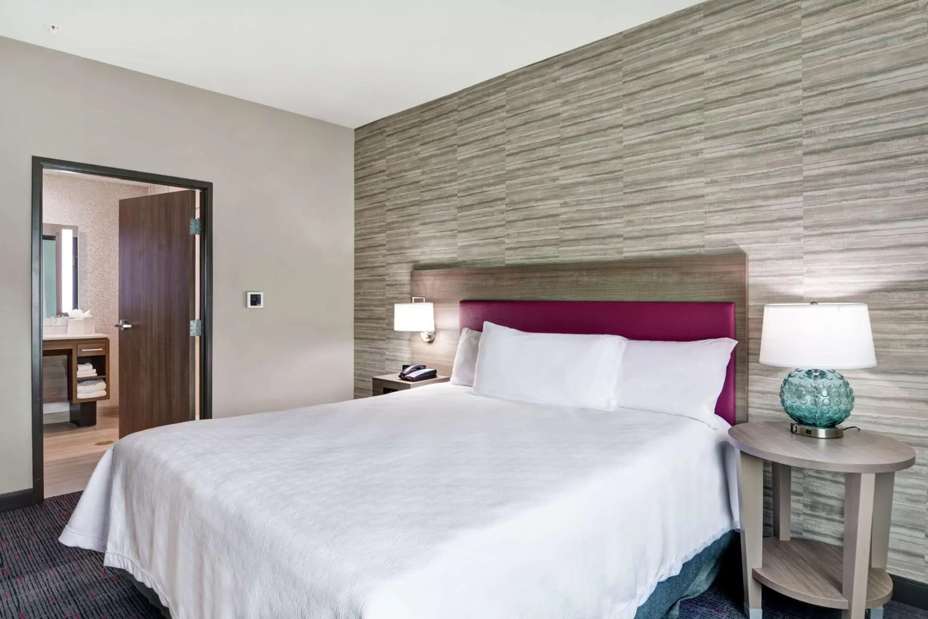 Bed in Home2 Suites By Hilton Pecos Tx