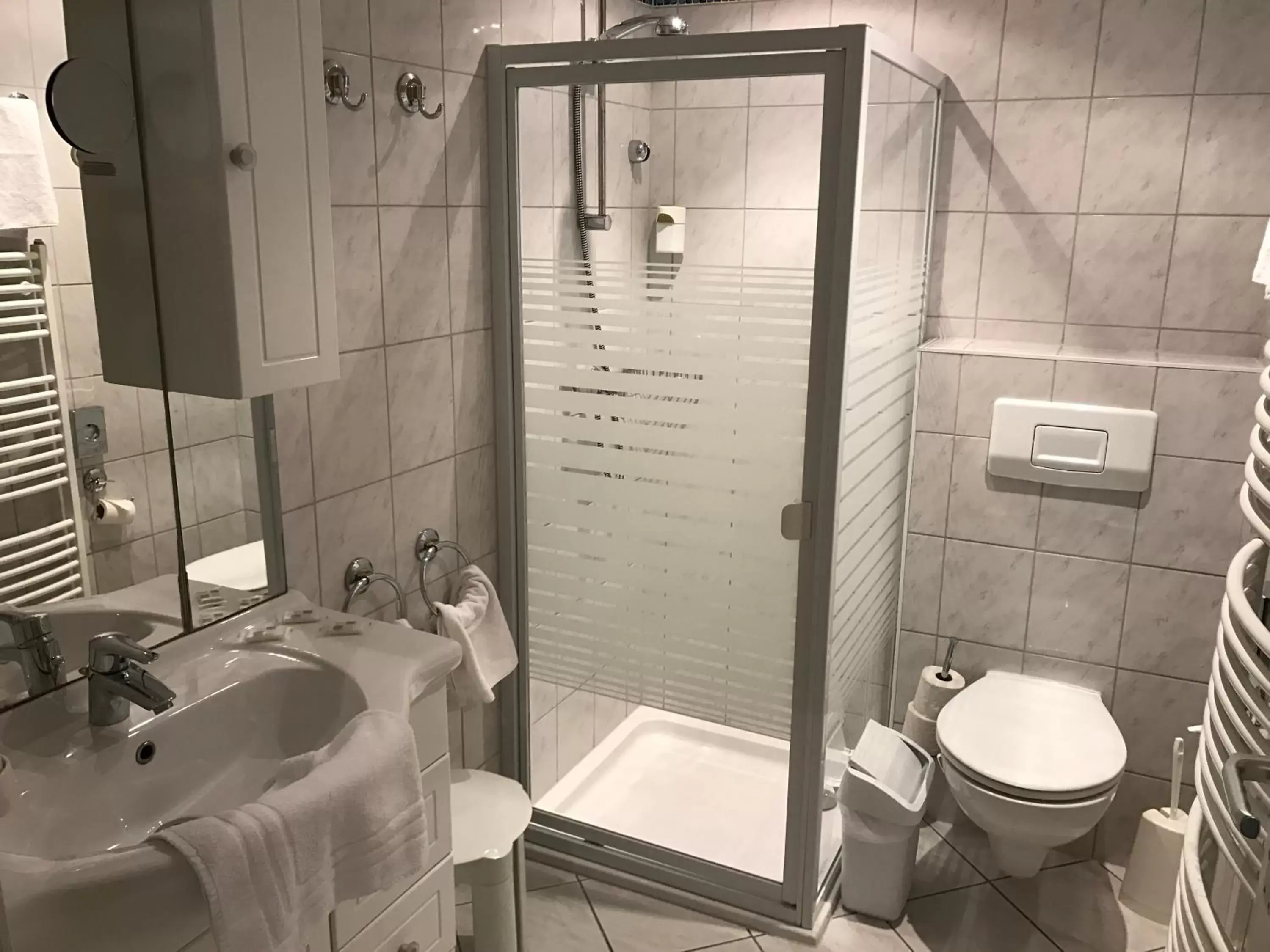 Bathroom in Hotel Rheinlust