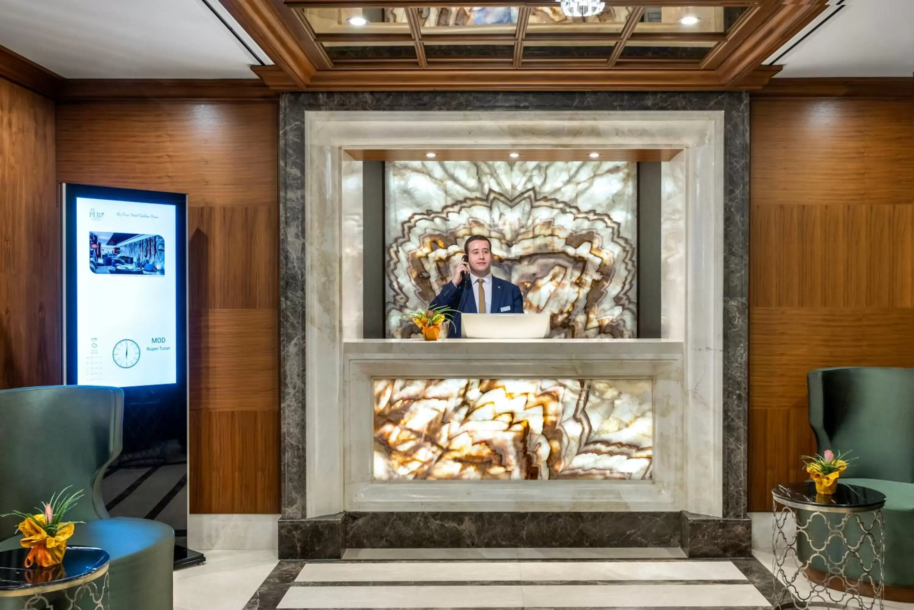 Lobby or reception in Aspera Hotel Golden Horn Lobby or reception in Aspera Hotel Golden Horn