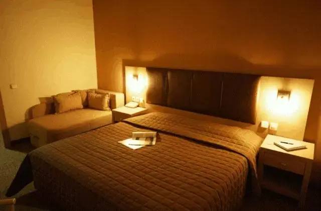 Bed in Orpheus Hotel Bed in Orpheus Hotel