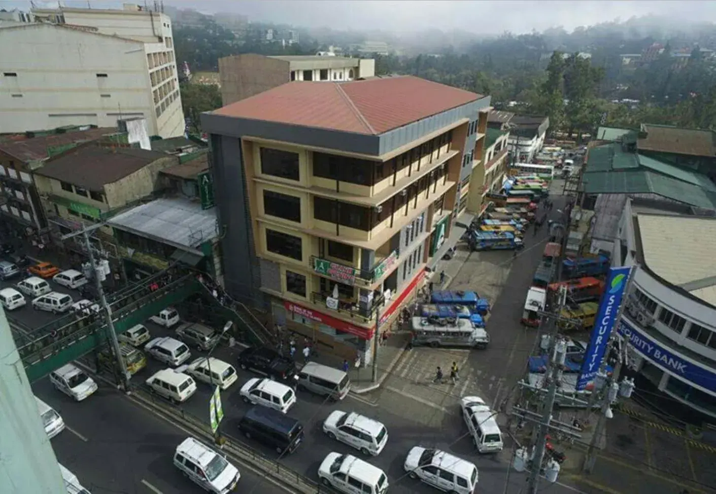 Bird's-eye View in A Hotel Baguio