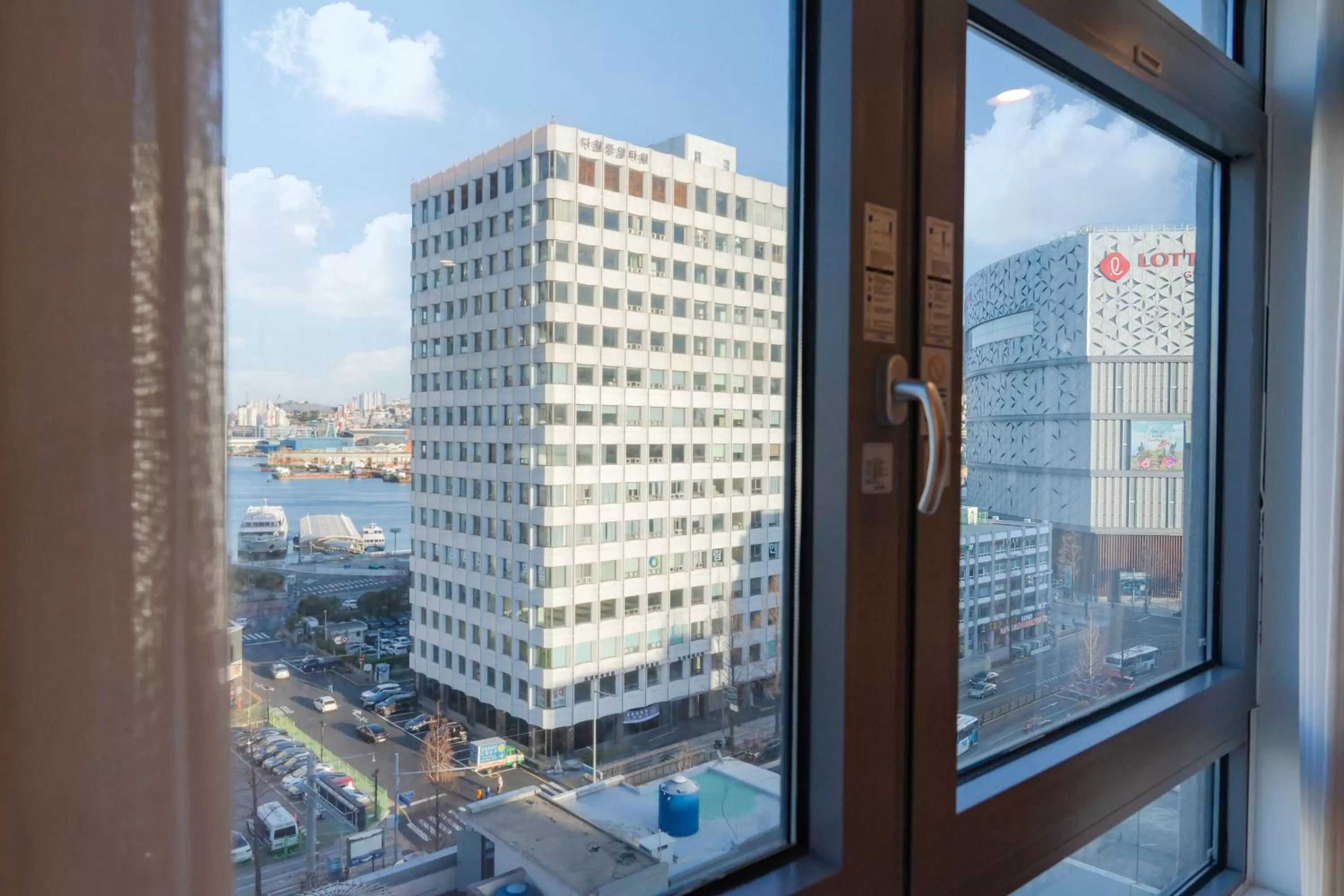 Sea view in Central Park Hotel Busan