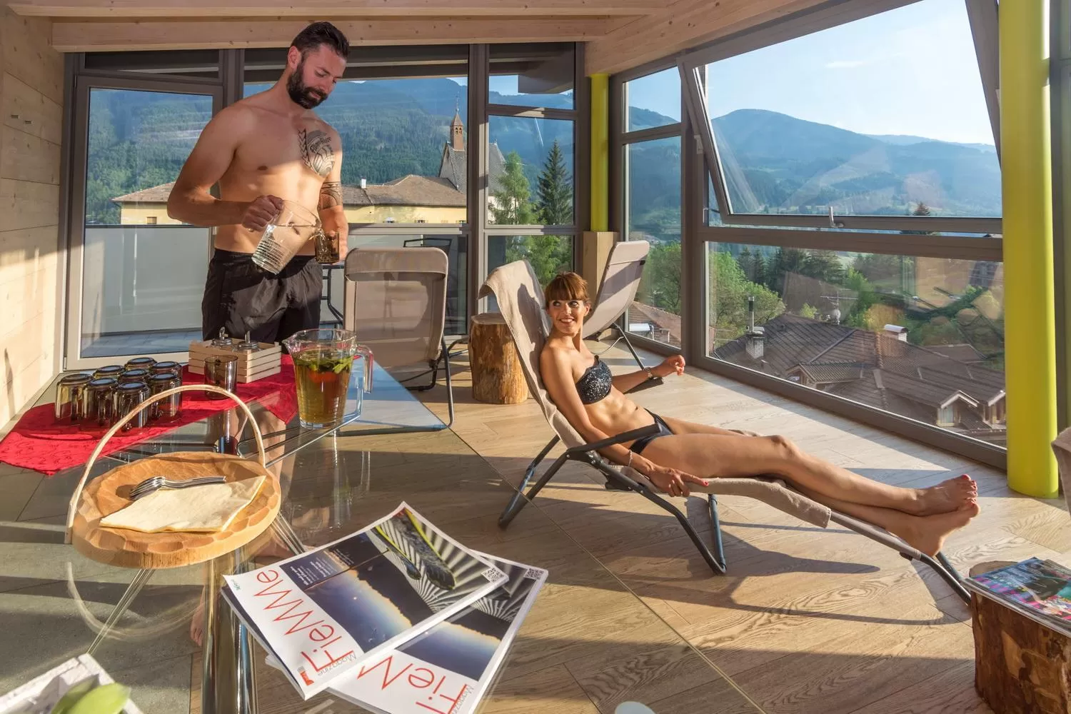 Spa and wellness centre/facilities in Hotel La Sorgente