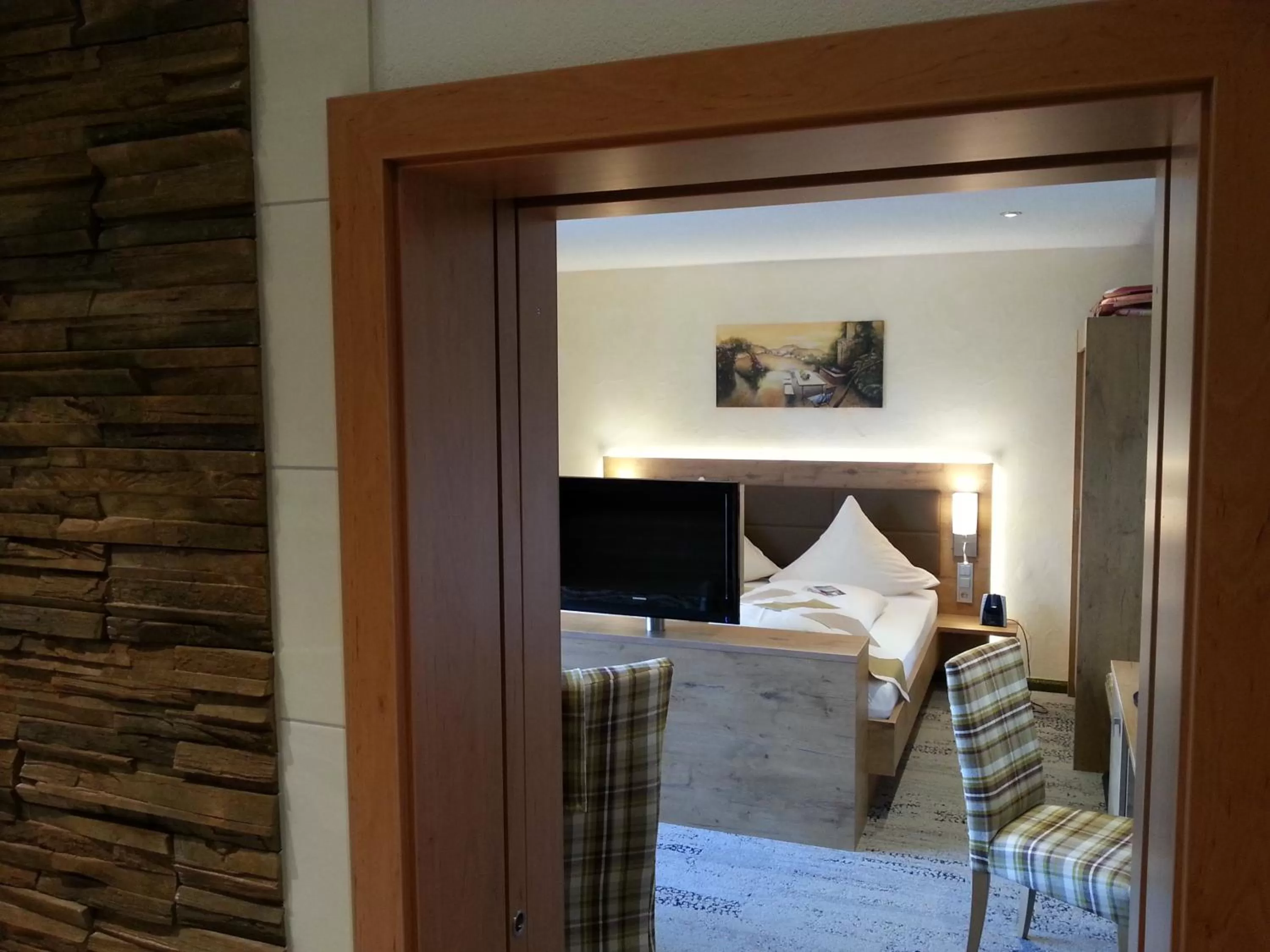 Bedroom in Wellness-Hotel Talblick