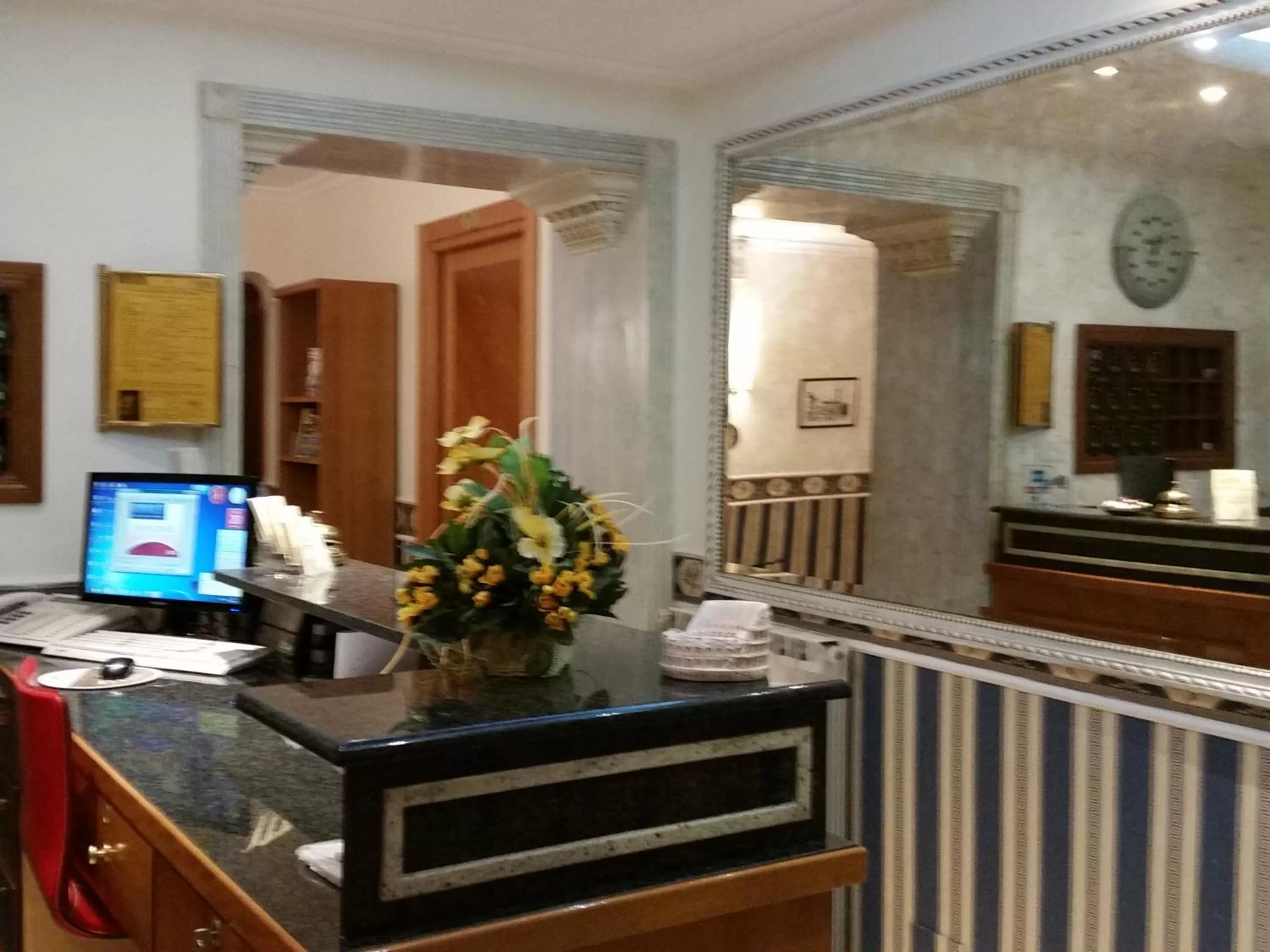 Lobby or reception in Hotel Teti