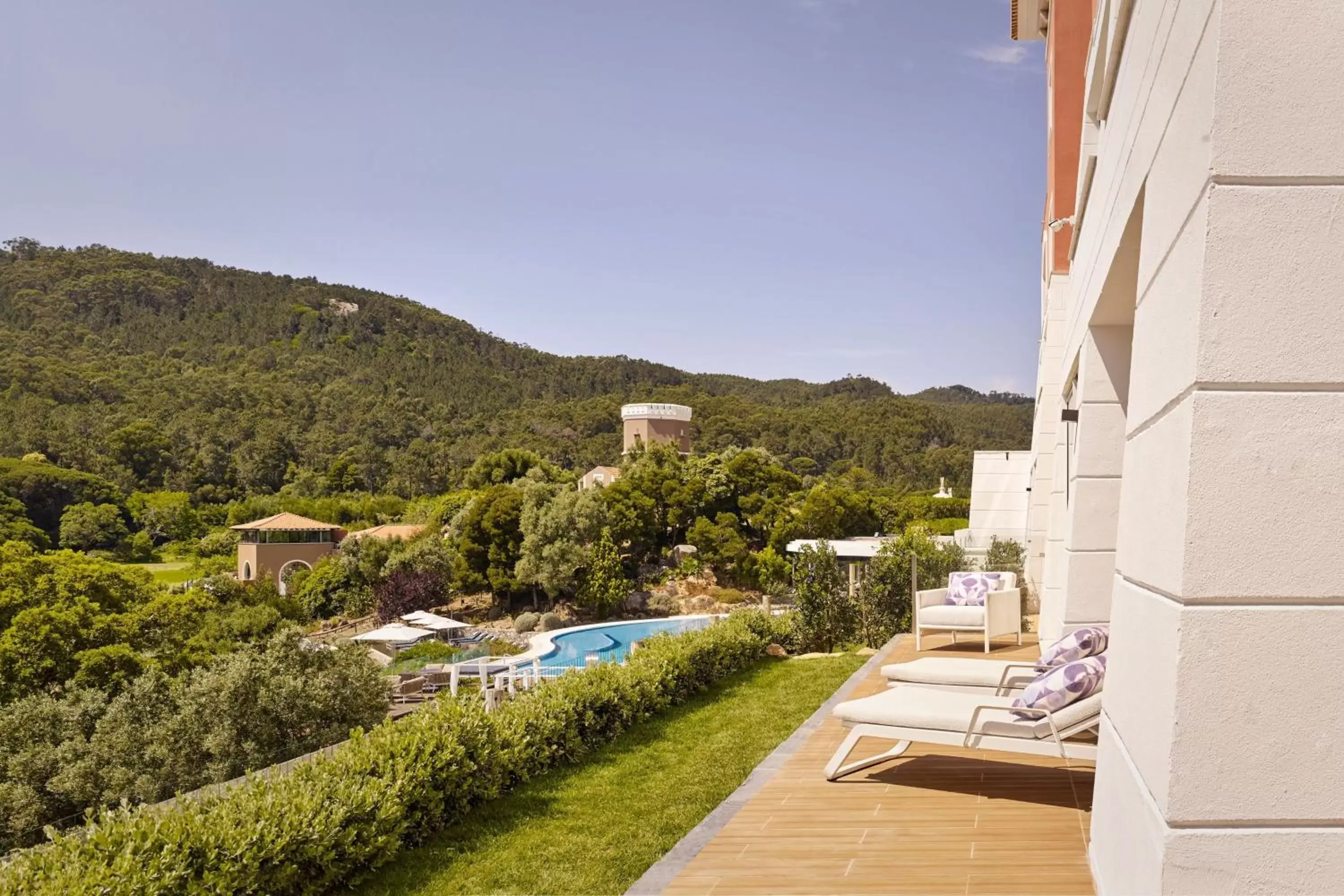 Bedroom, Pool View in Penha Longa Resort