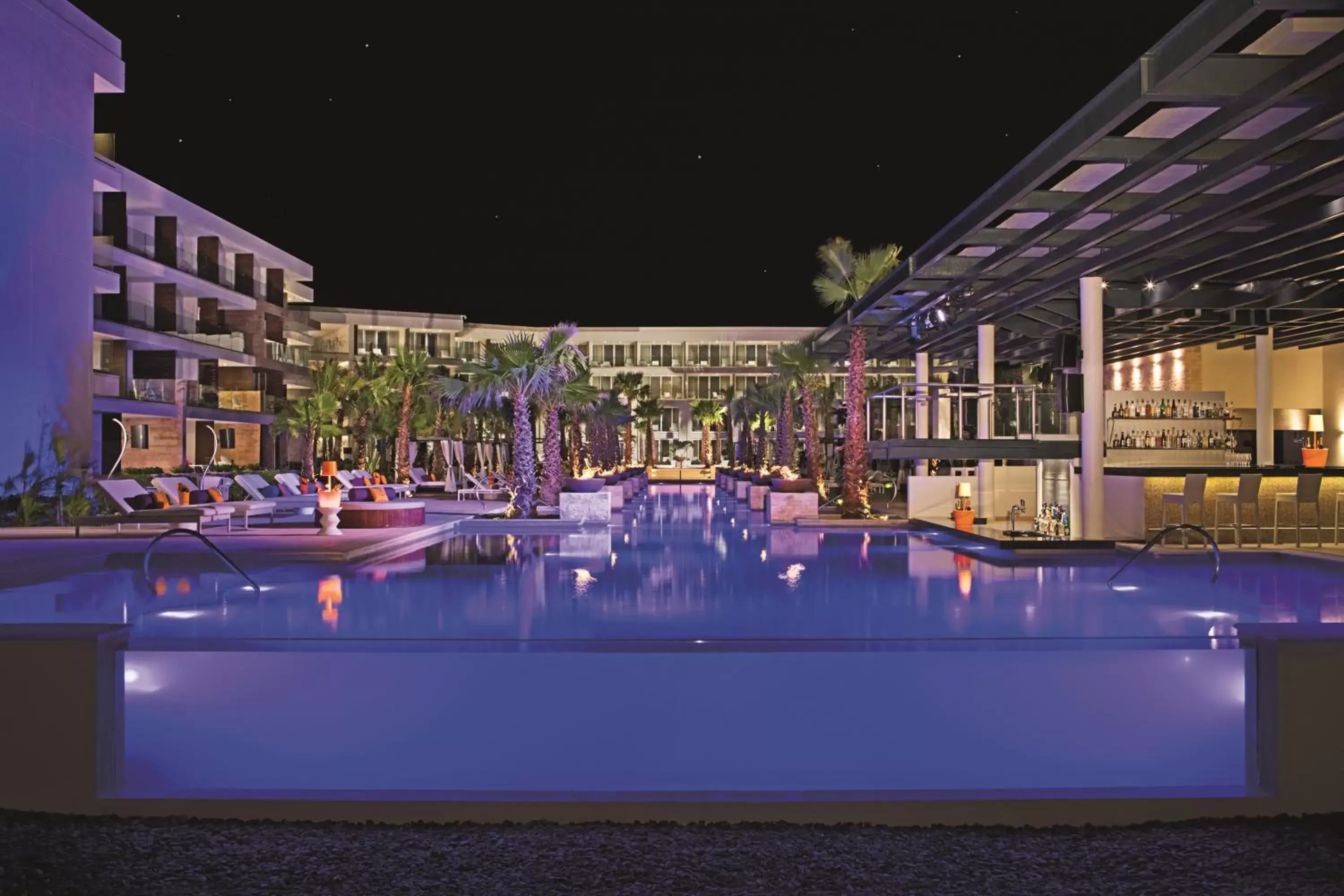 Night, Neighborhood in Breathless Riviera Cancun Resort & Spa - Adults Only - All inclusive