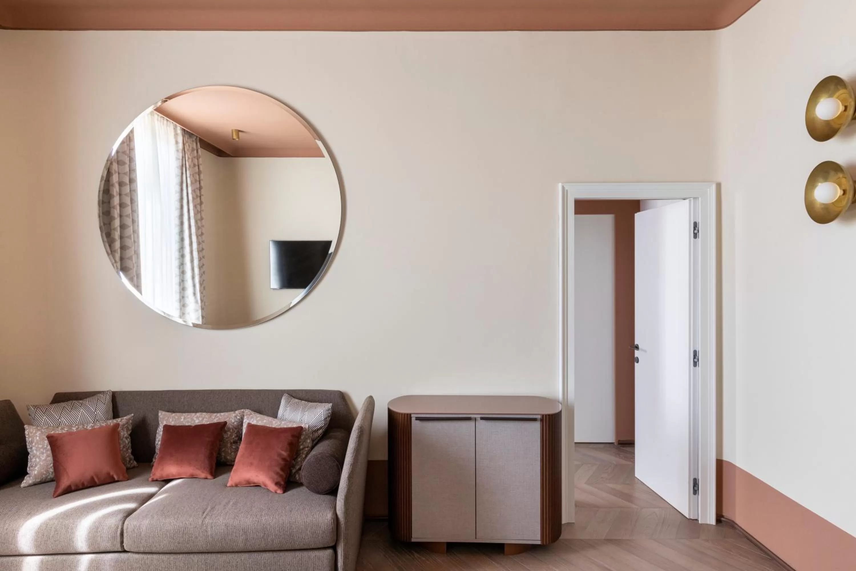 Living room in Palazzo Velabro, a Member of Design Hotels