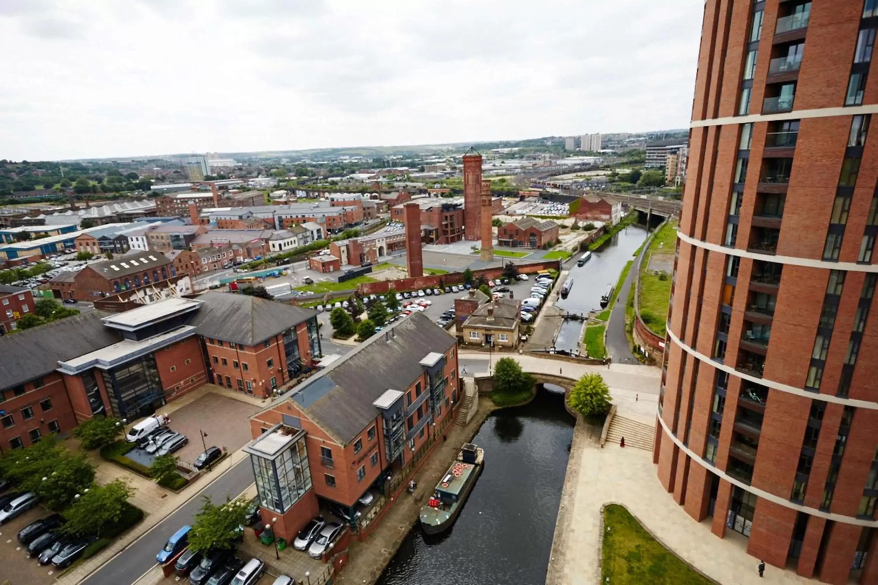 View (from property/room), Bird's-eye View in DoubleTree by Hilton Leeds