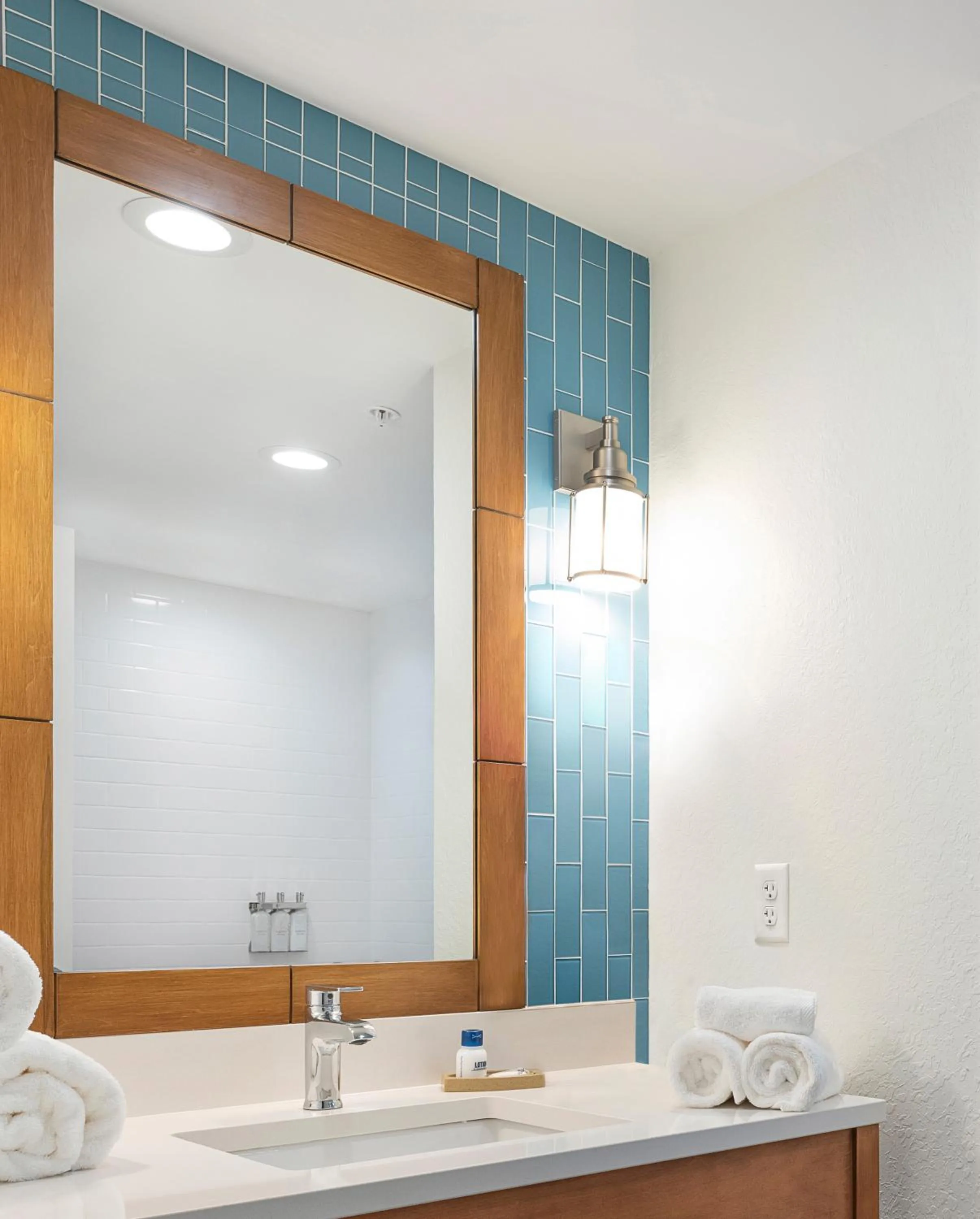 Bathroom in Compass by Margaritaville Hotel Naples