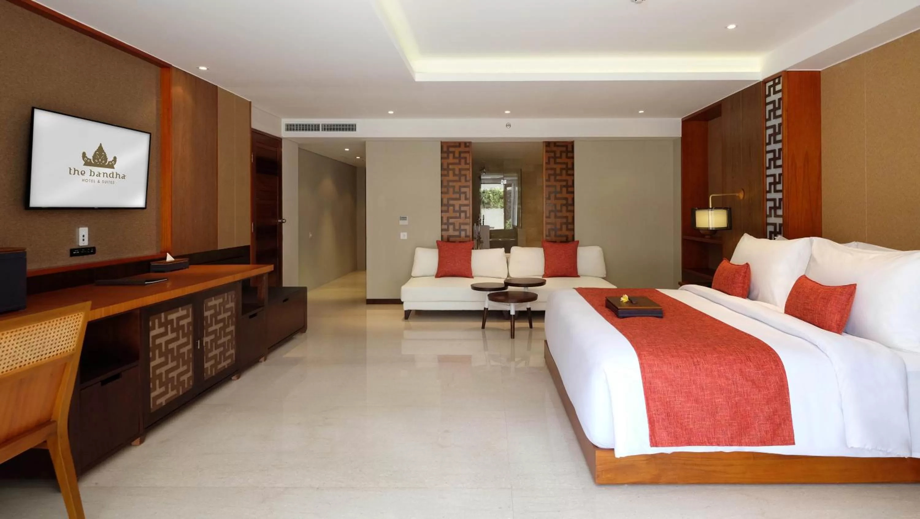 Bedroom, Bed in The Bandha Hotel & Suites