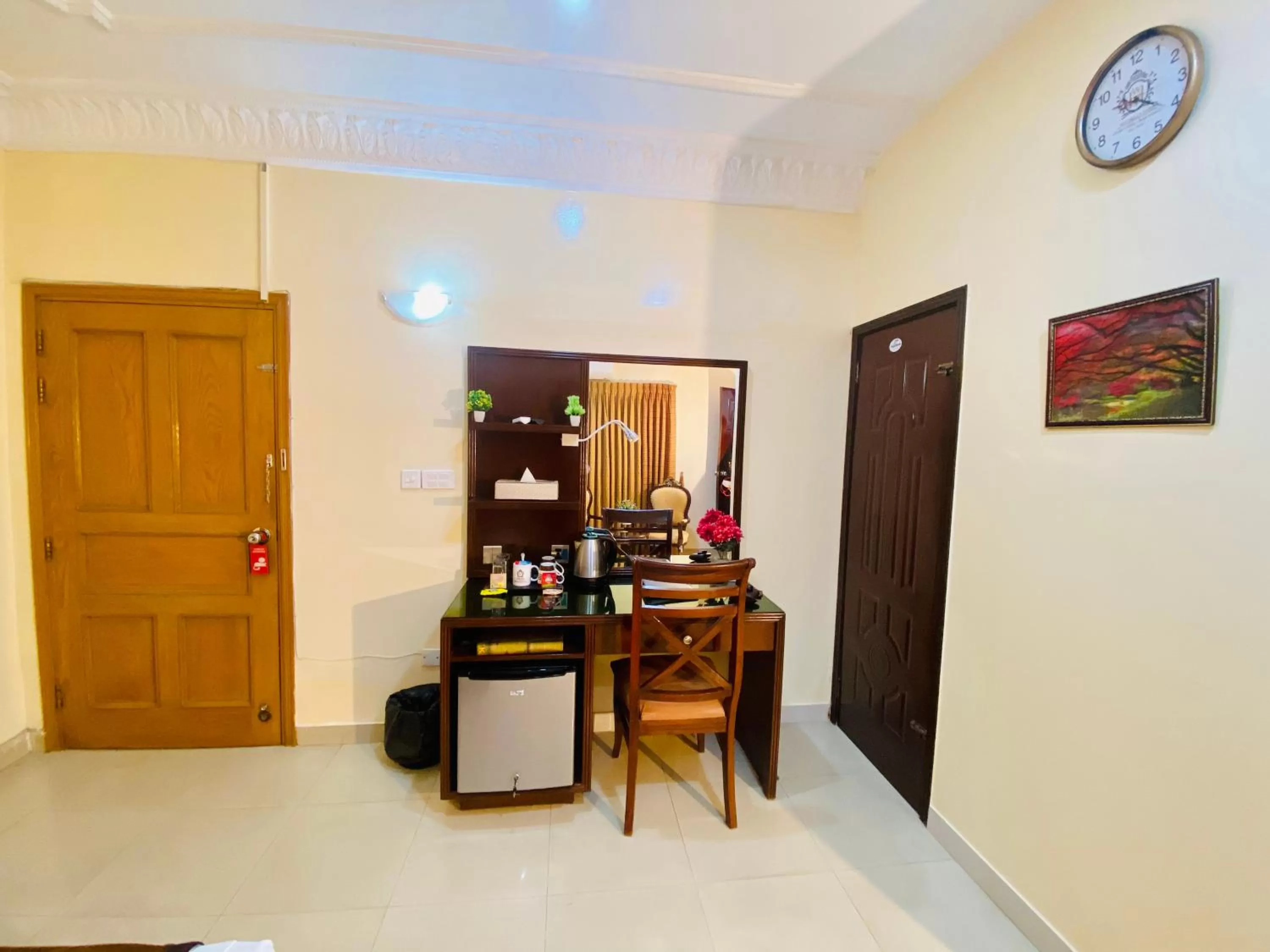 TV/Entertainment Center in World Inn Karachi