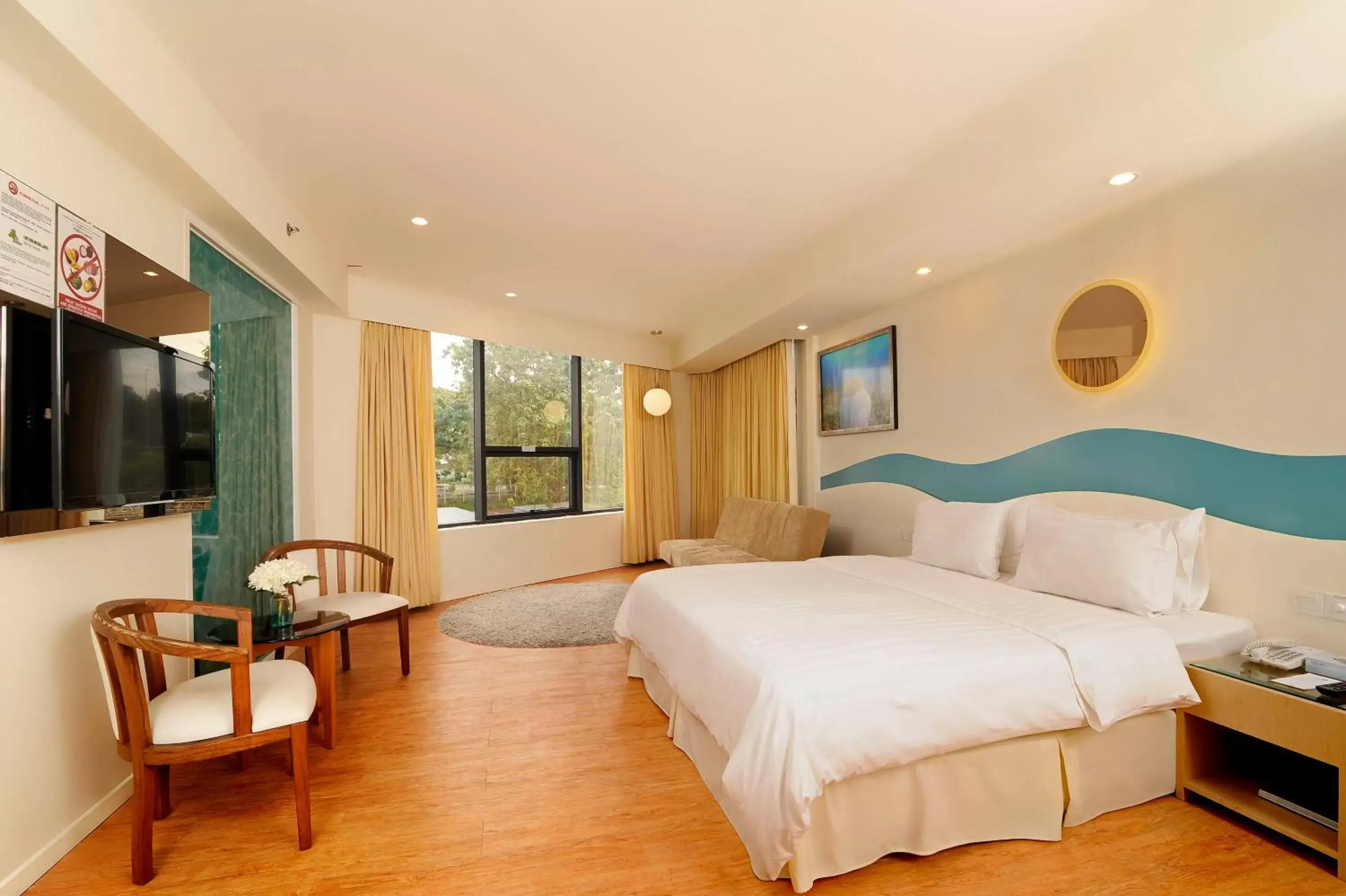 Bed in Oceania Hotel