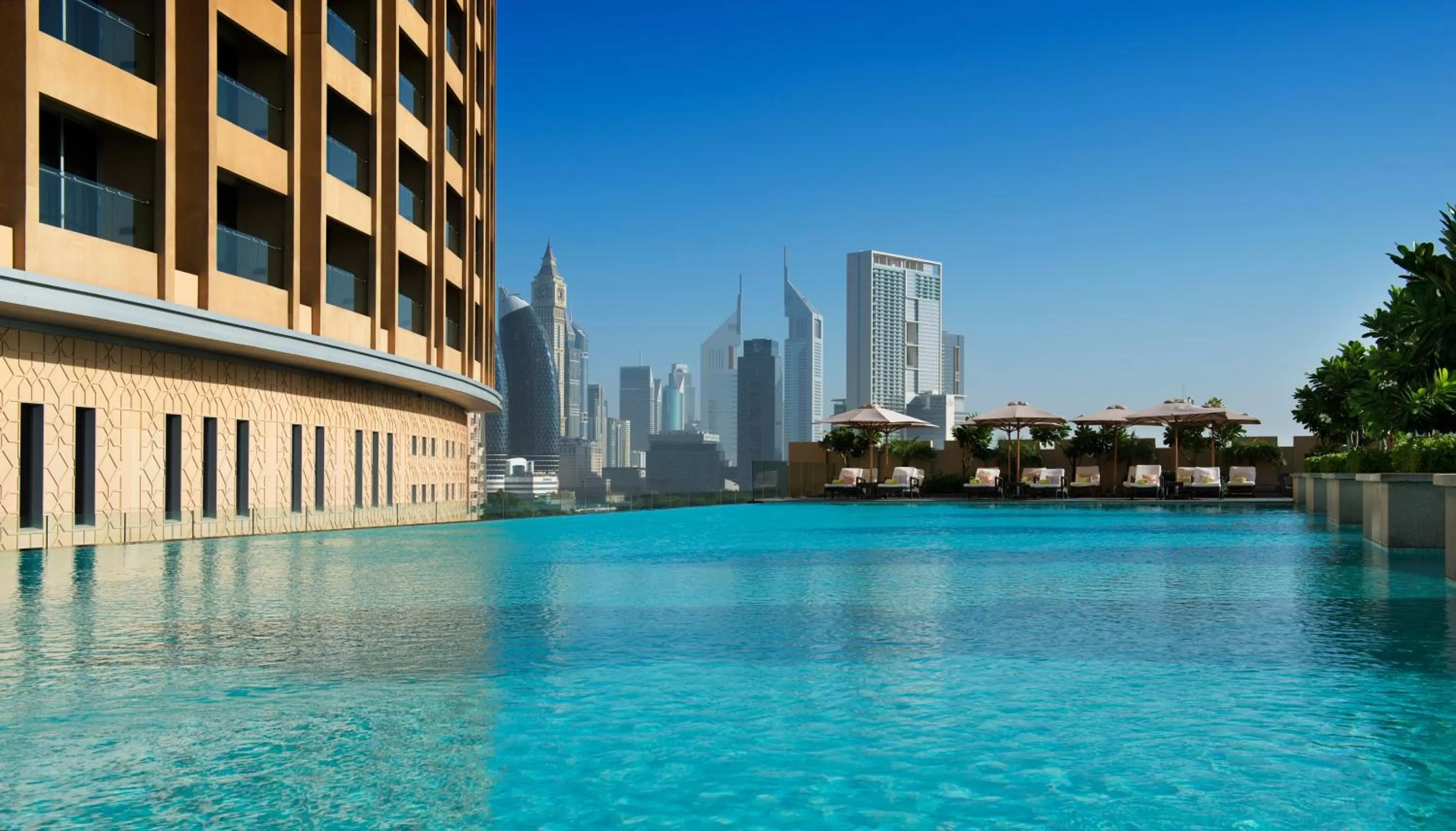 Swimming pool in Kempinski Central Avenue Dubai