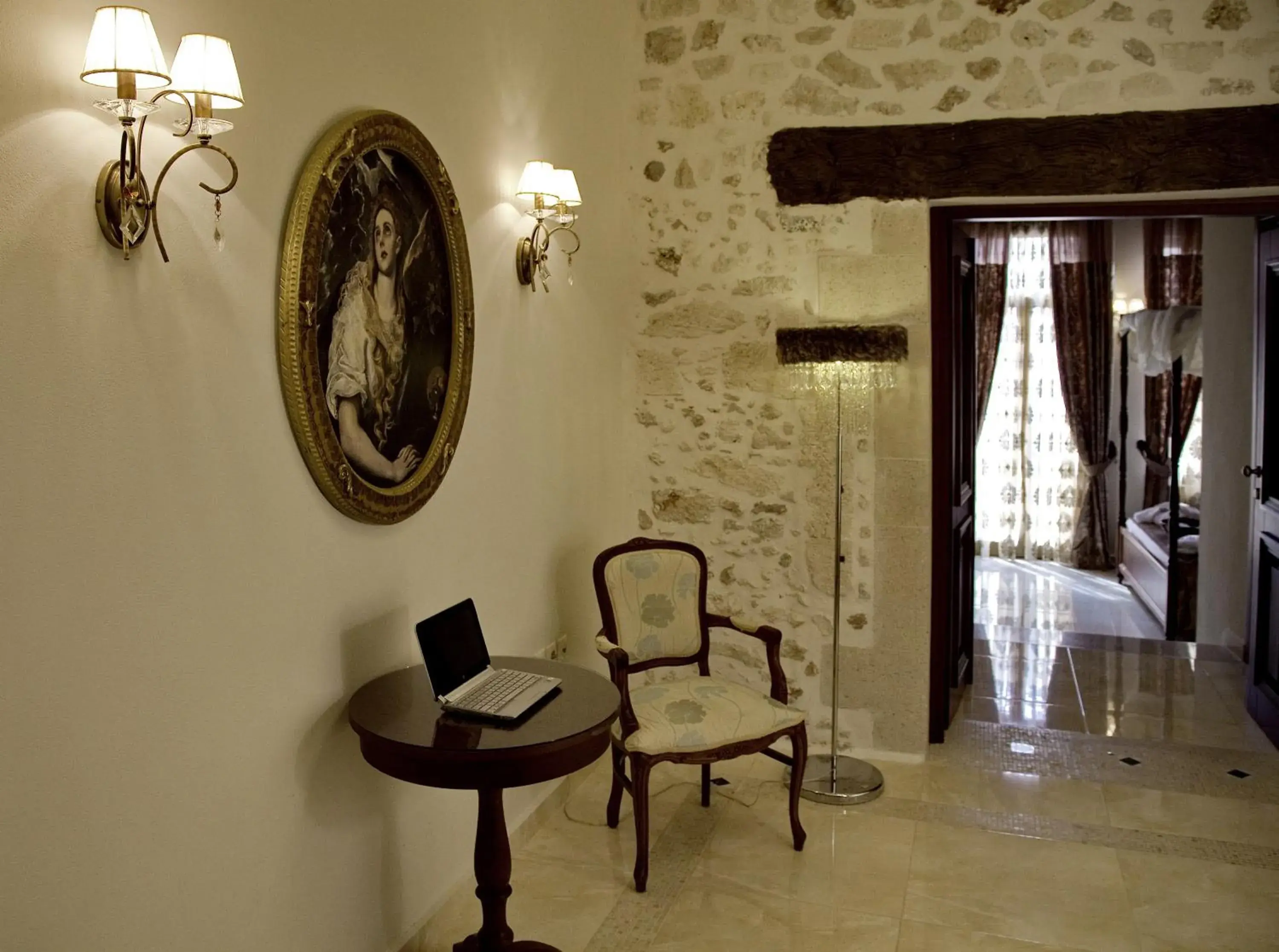 Decorative detail, Seating Area in Antica Dimora Suites