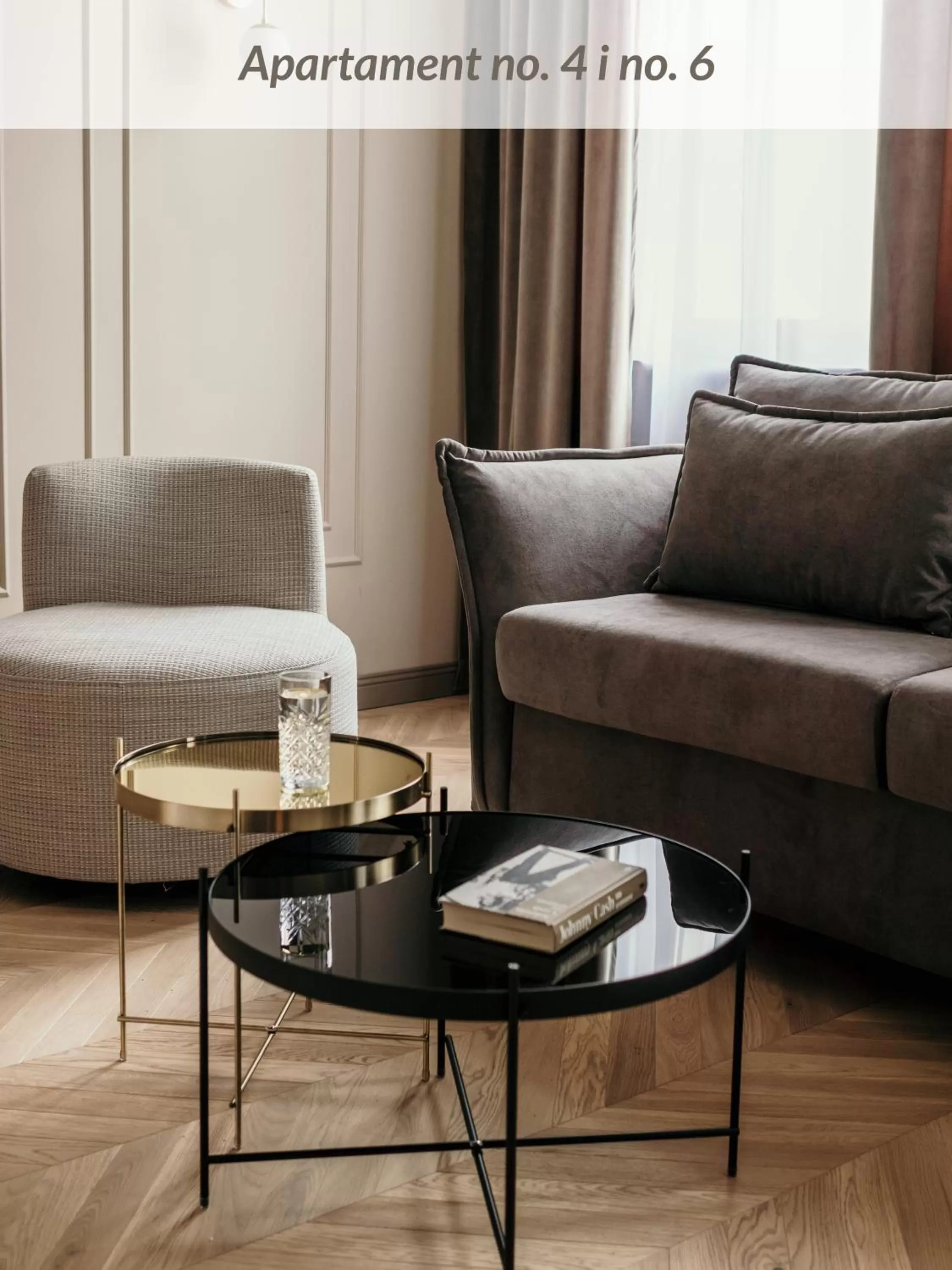 Seating area in Apartamenty Małe Garbary