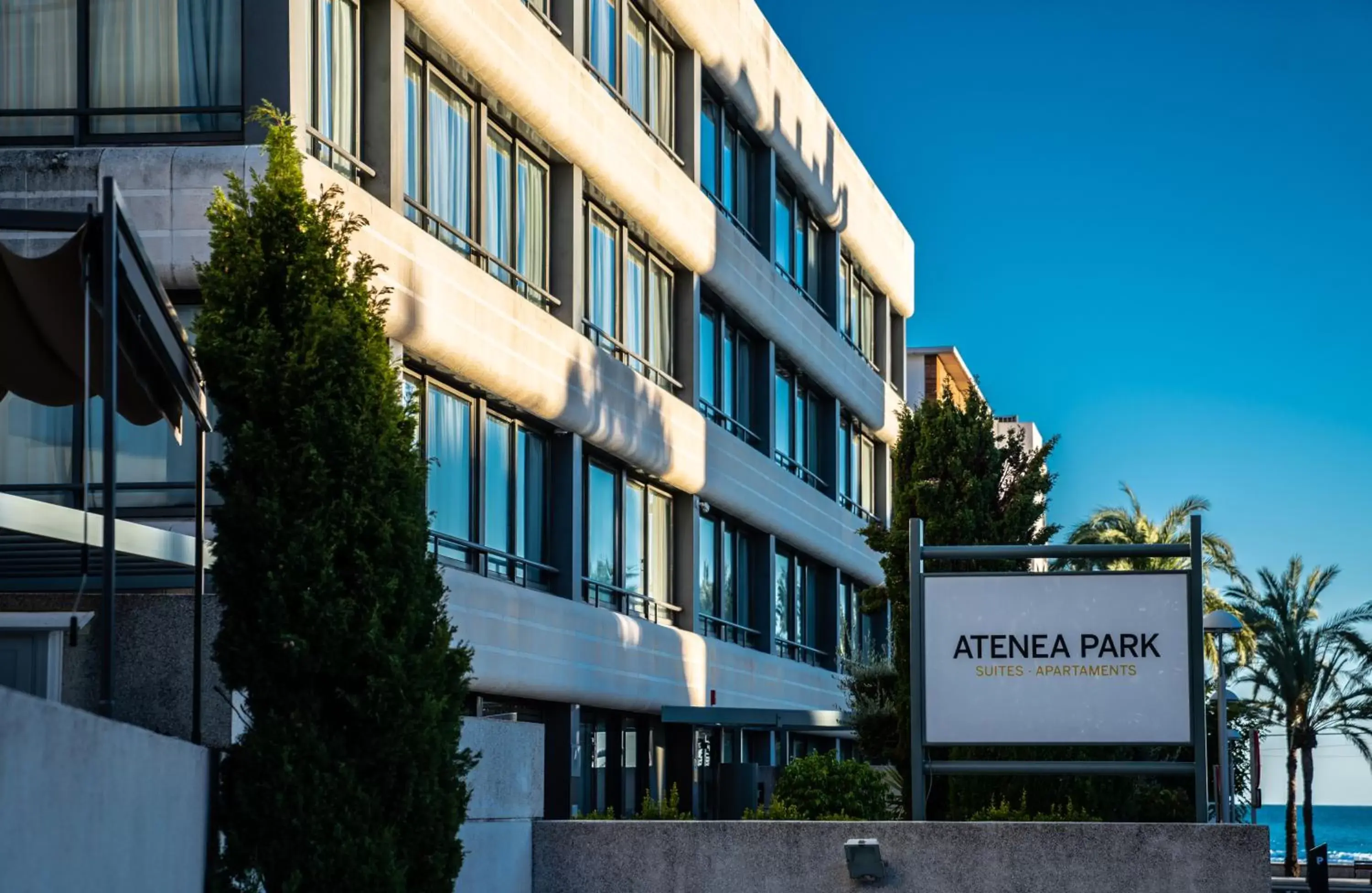 Property building in Atenea Park Suites & Apartments Property building in Atenea Park Suites & Apartments