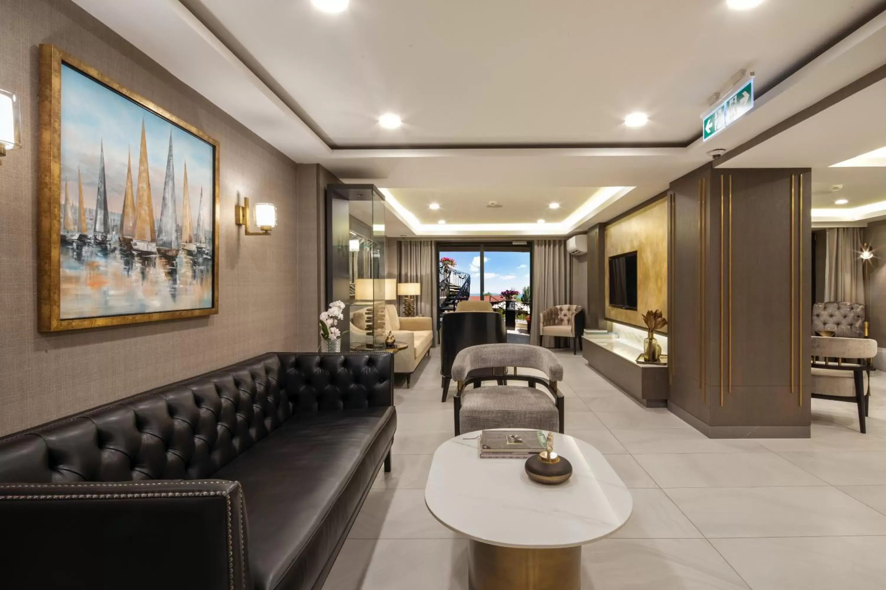 Lobby or reception in Mula Hotel