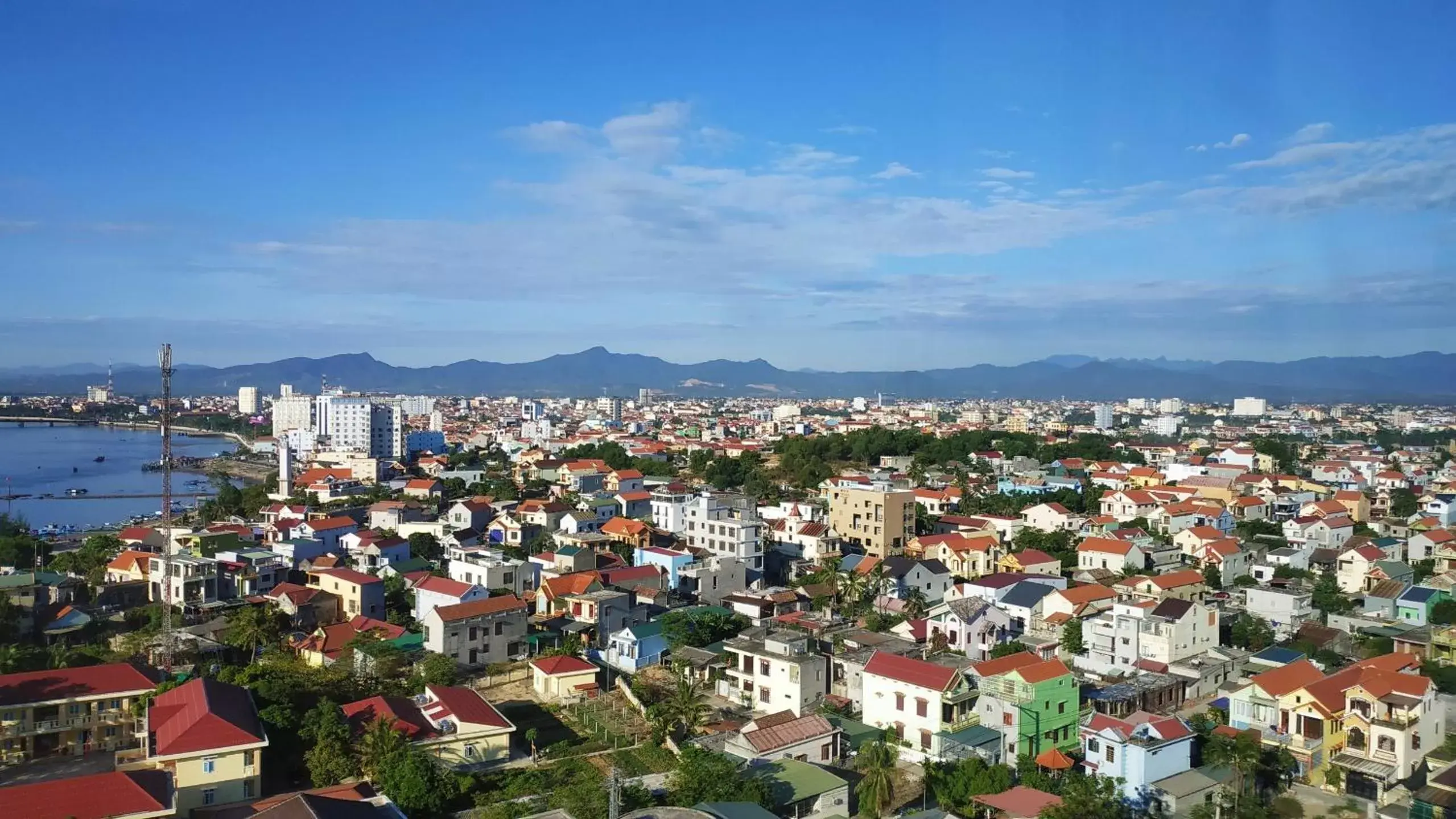 Day, Bird's-eye View in Muong Thanh Luxury Nhat Le Hotel