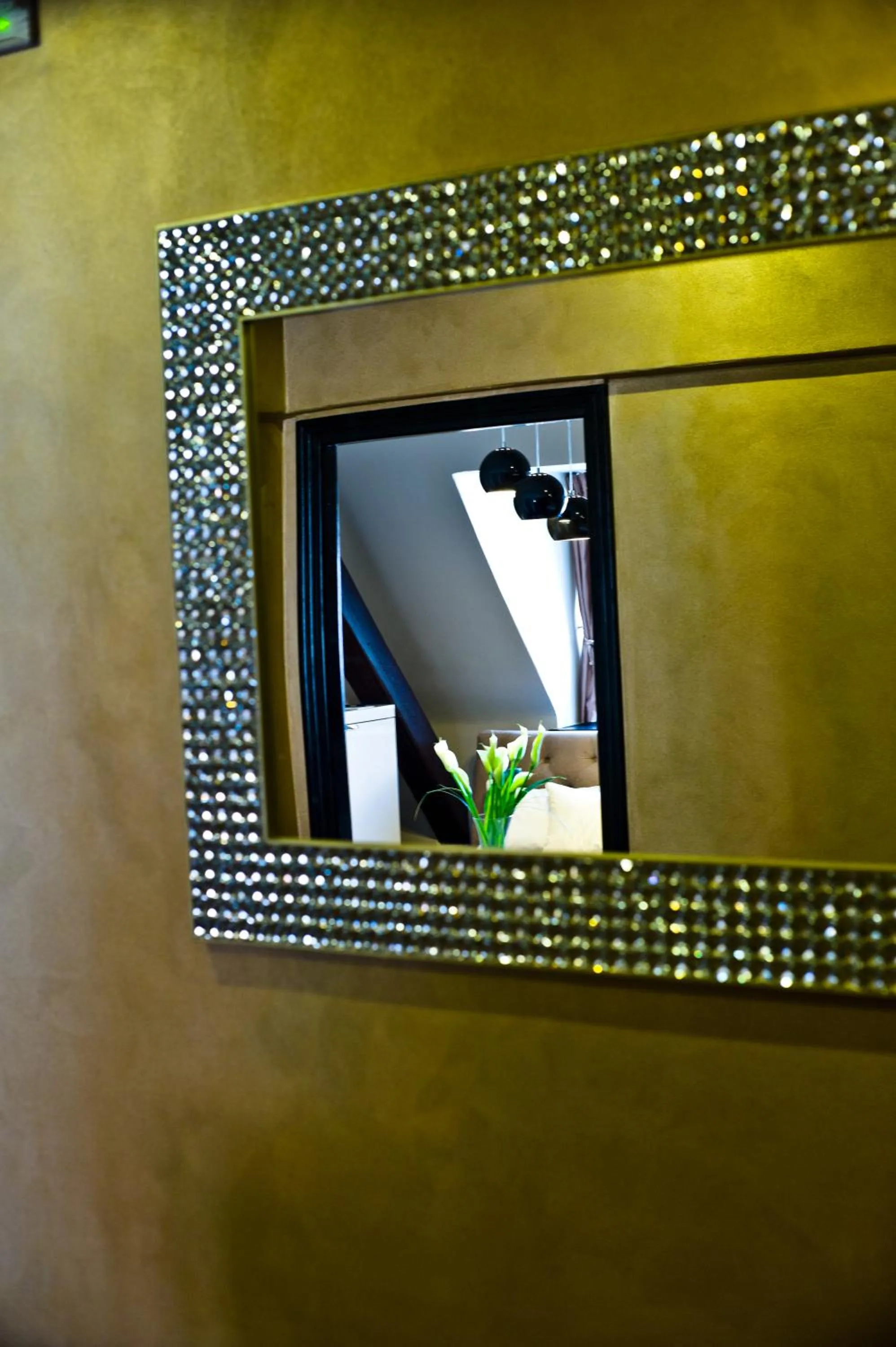 Decorative detail in Design Hotel Jewel Prague