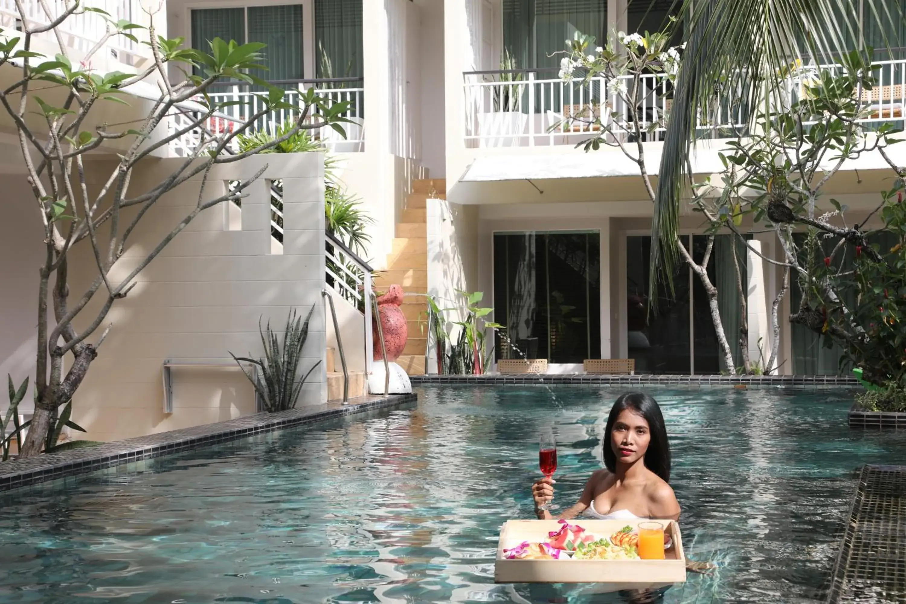 Swimming pool in A2 Pool Resort - SHA Plus Swimming pool in A2 Pool Resort - SHA Plus