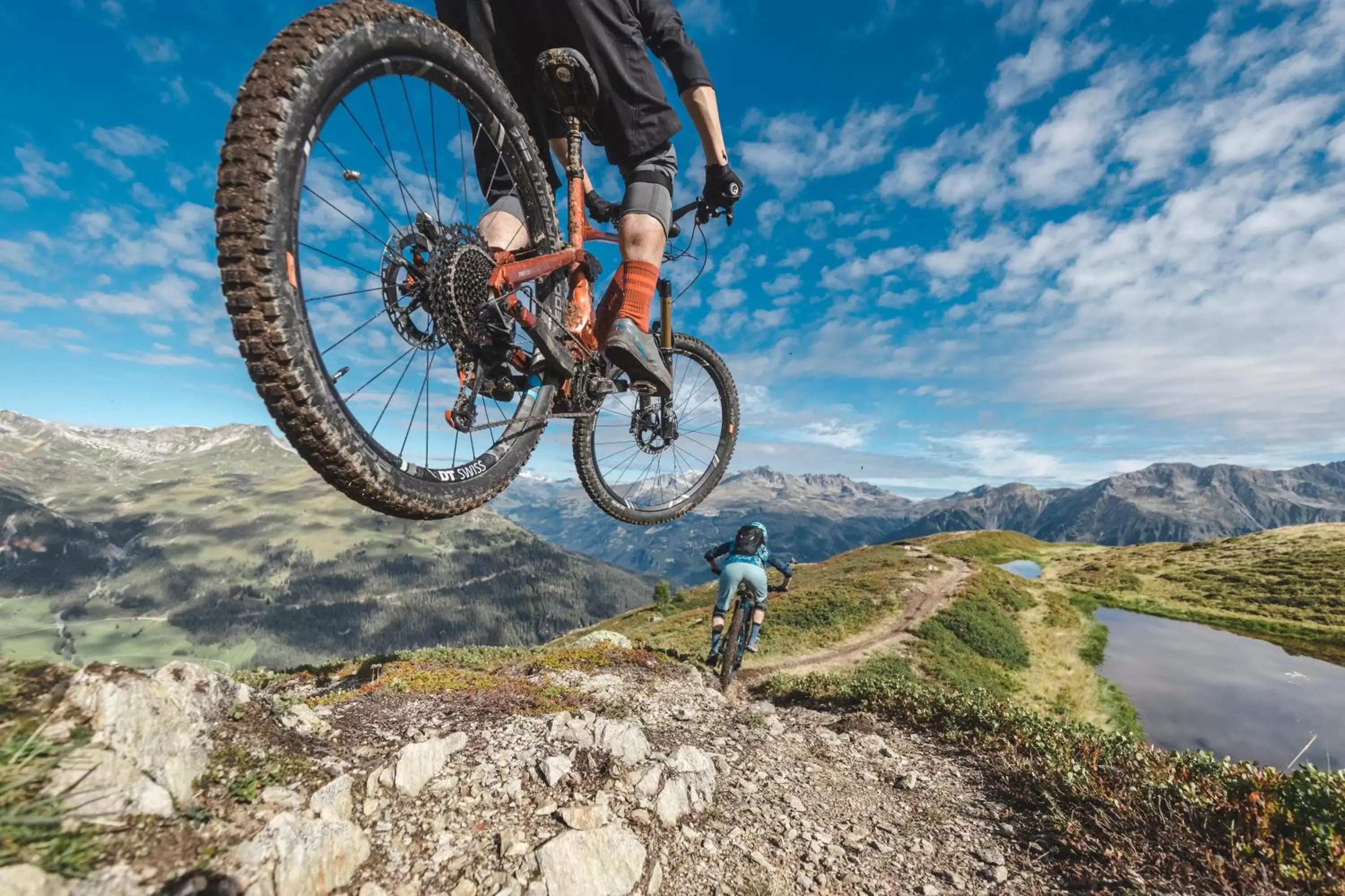 Natural landscape, Biking in Hotel Piz Buin Klosters