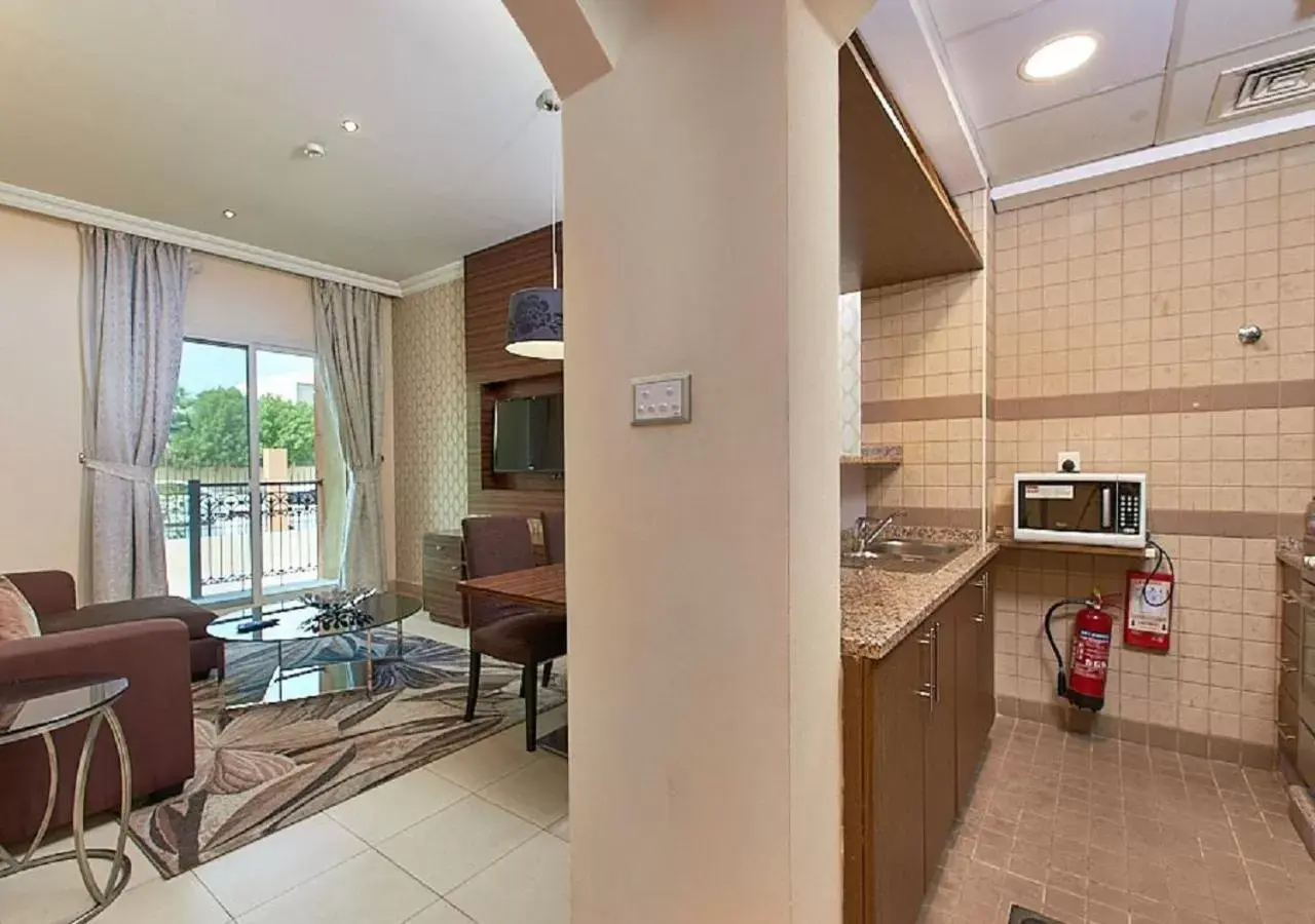 Kitchen or kitchenette in Mughal Suites