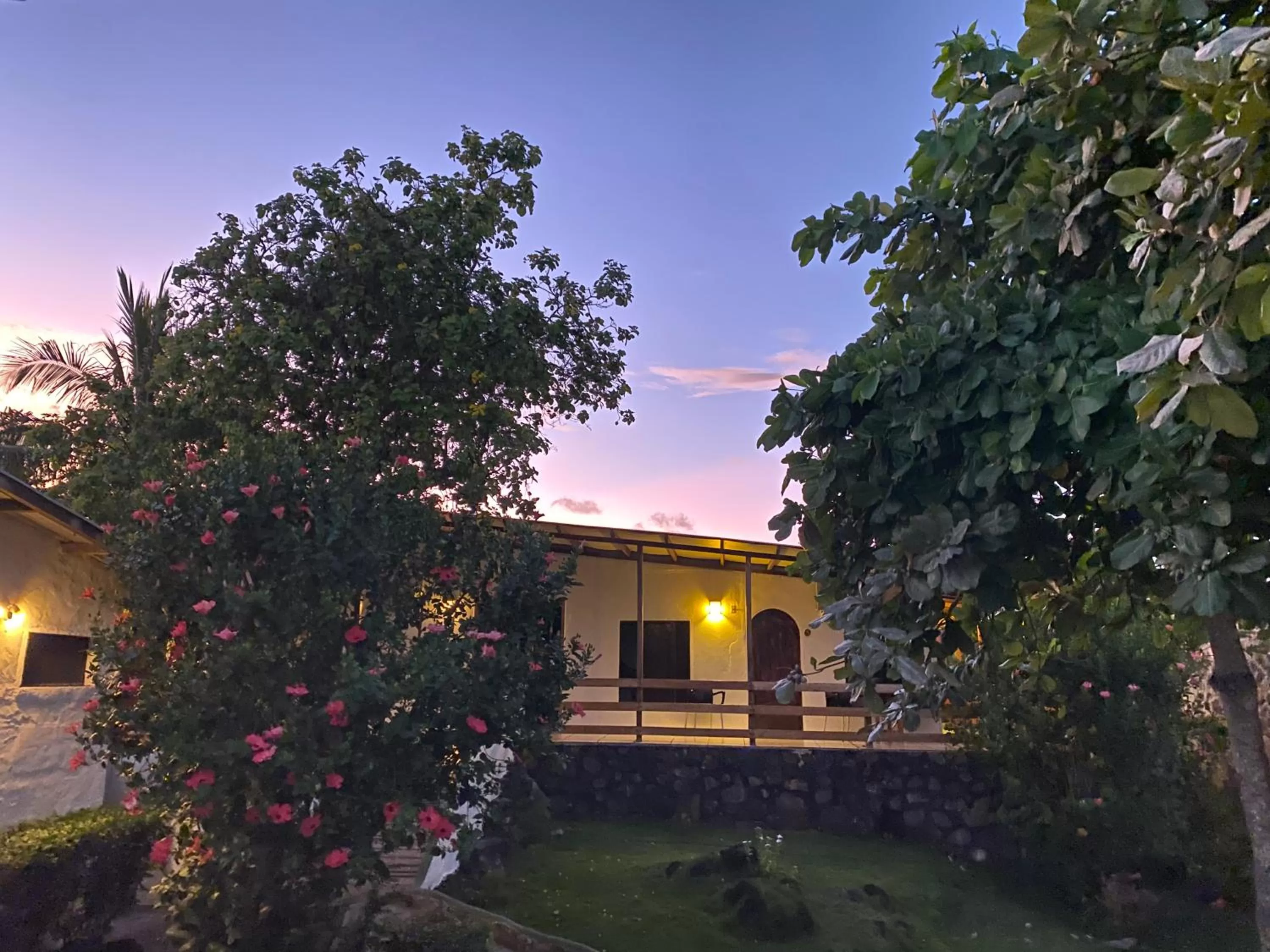 Property building in La Peregrina Galapagos B&B