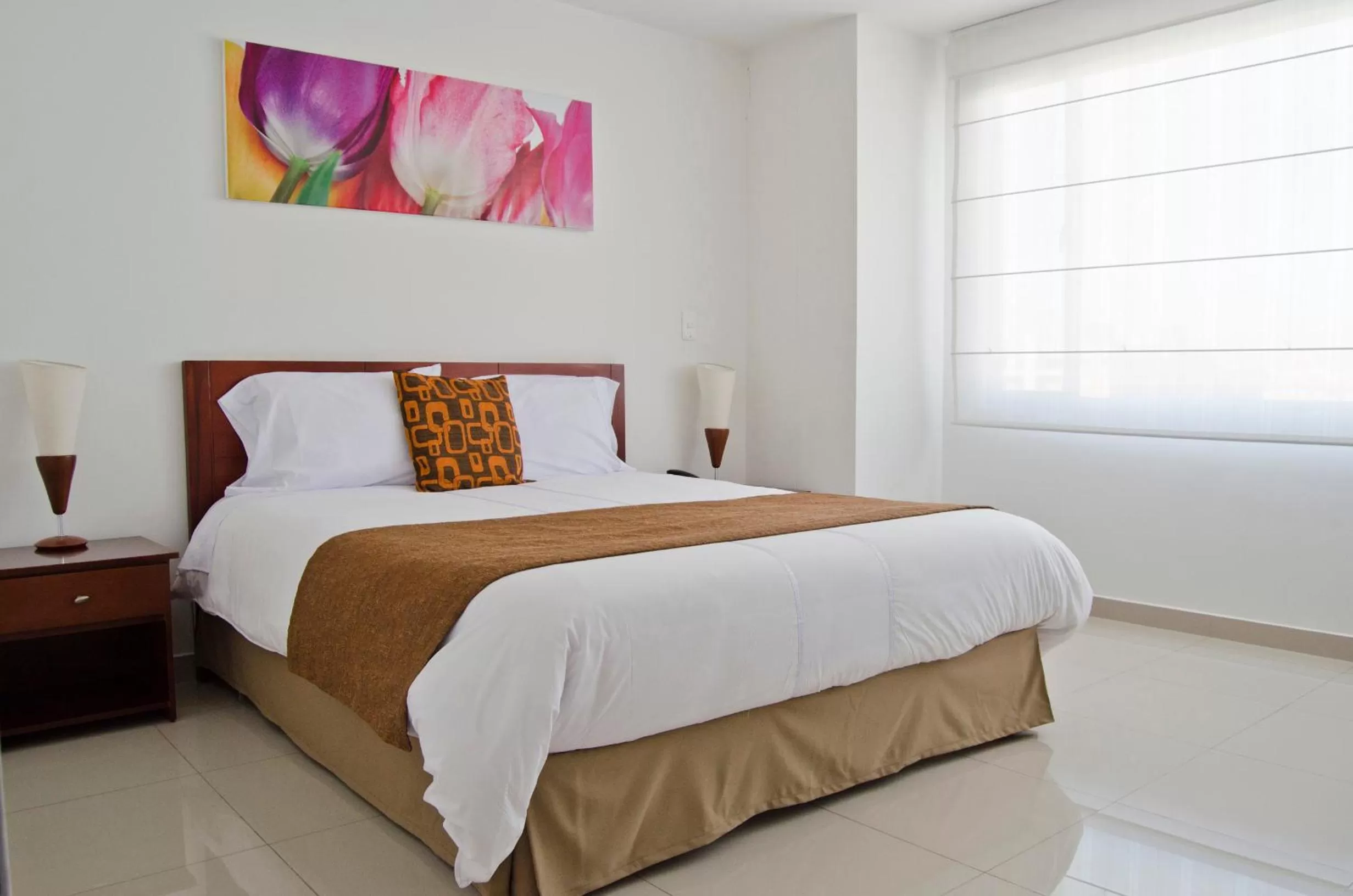 Bedroom, Bed in 122 Plaza Apartahotel