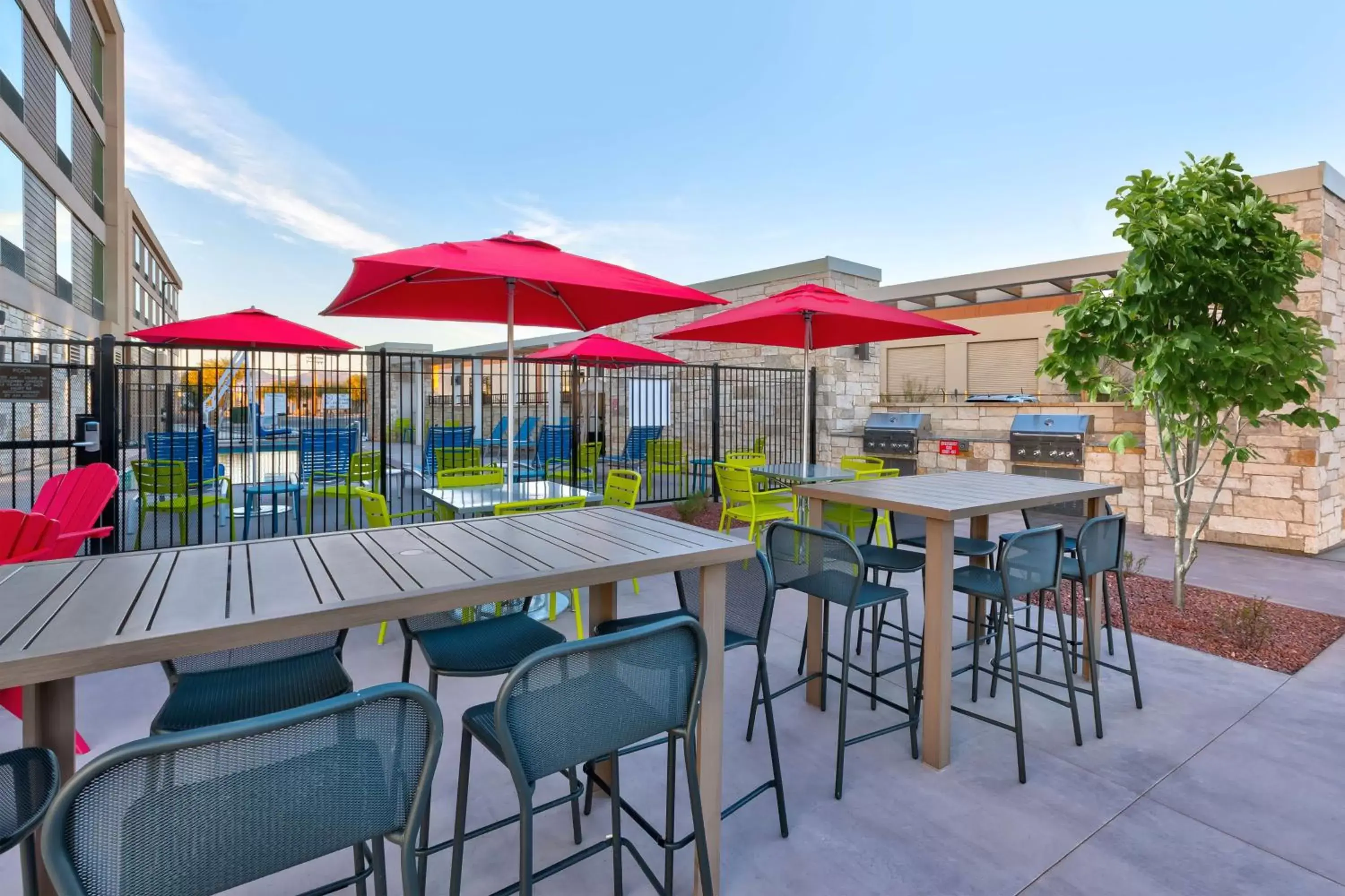 Patio in Home2 Suites By Hilton Tucson Airport, Az