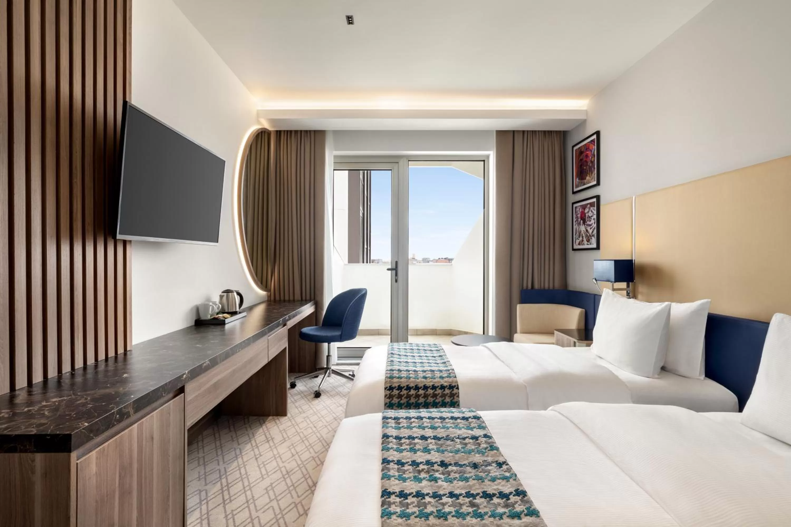 Bedroom, Bed in Wyndham Bukhara