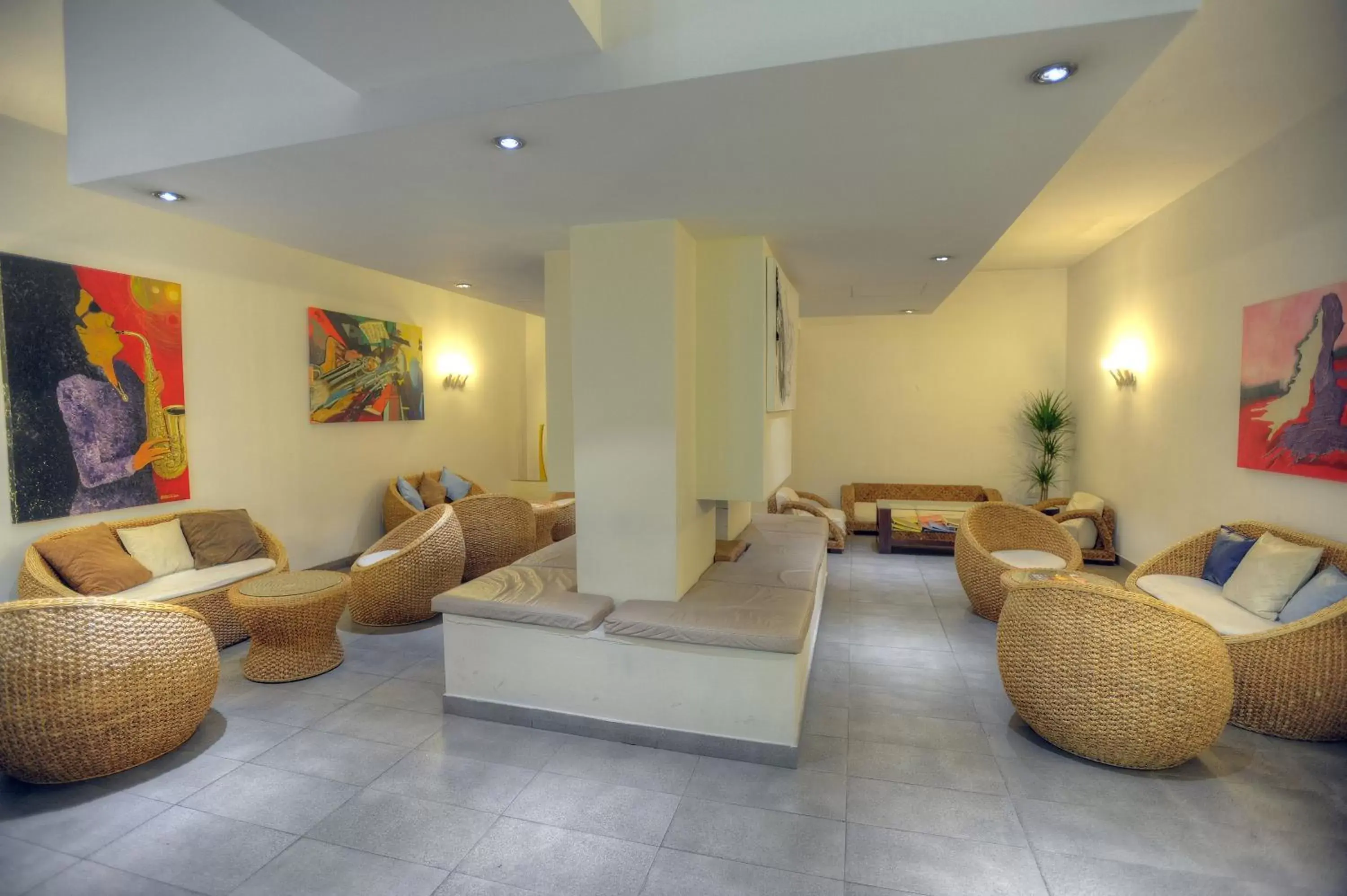 Lobby or reception in St. Julian's Bay Hotel Lobby or reception in St. Julian's Bay Hotel