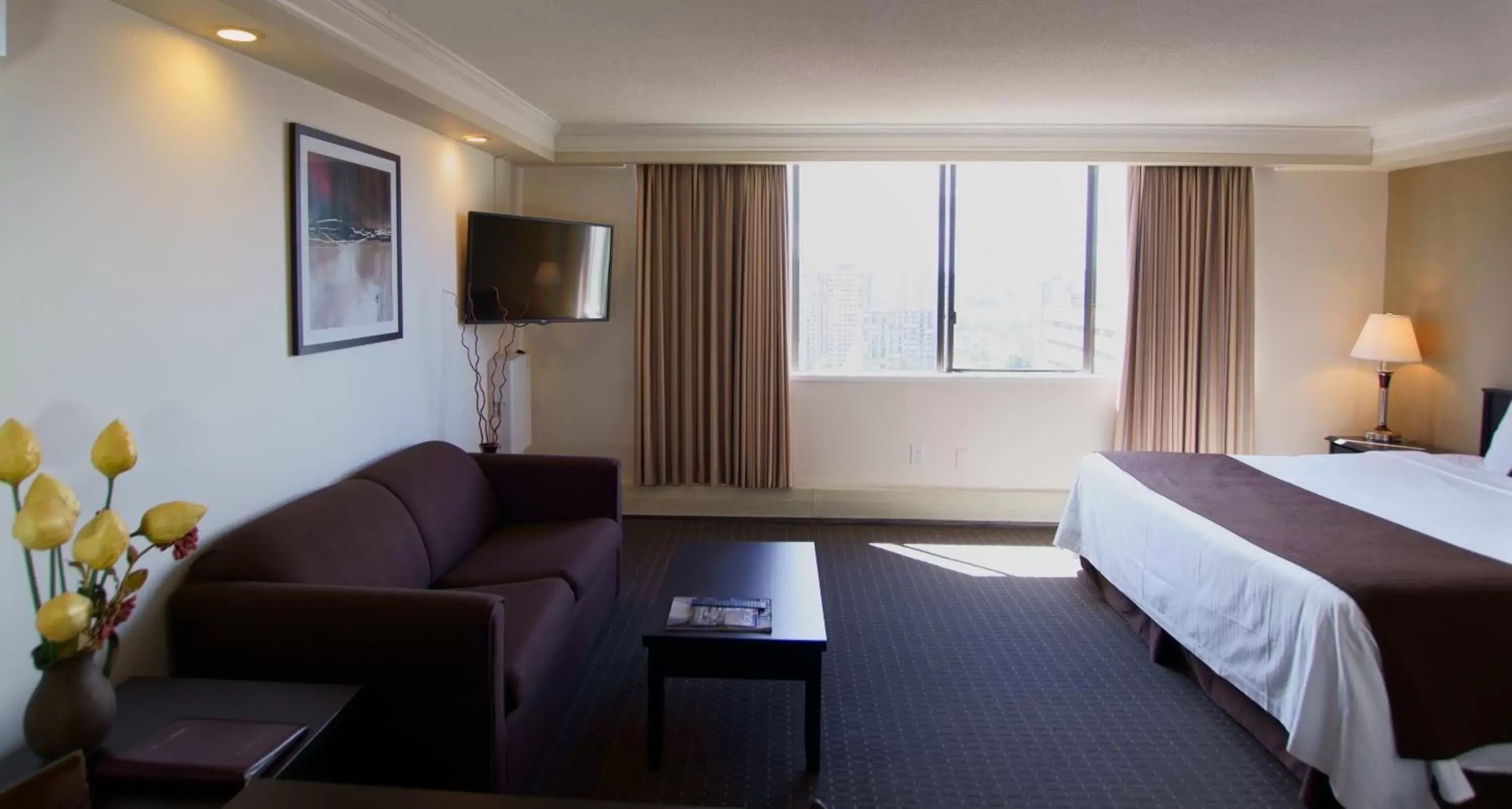 Seating area in Century Plaza Hotel