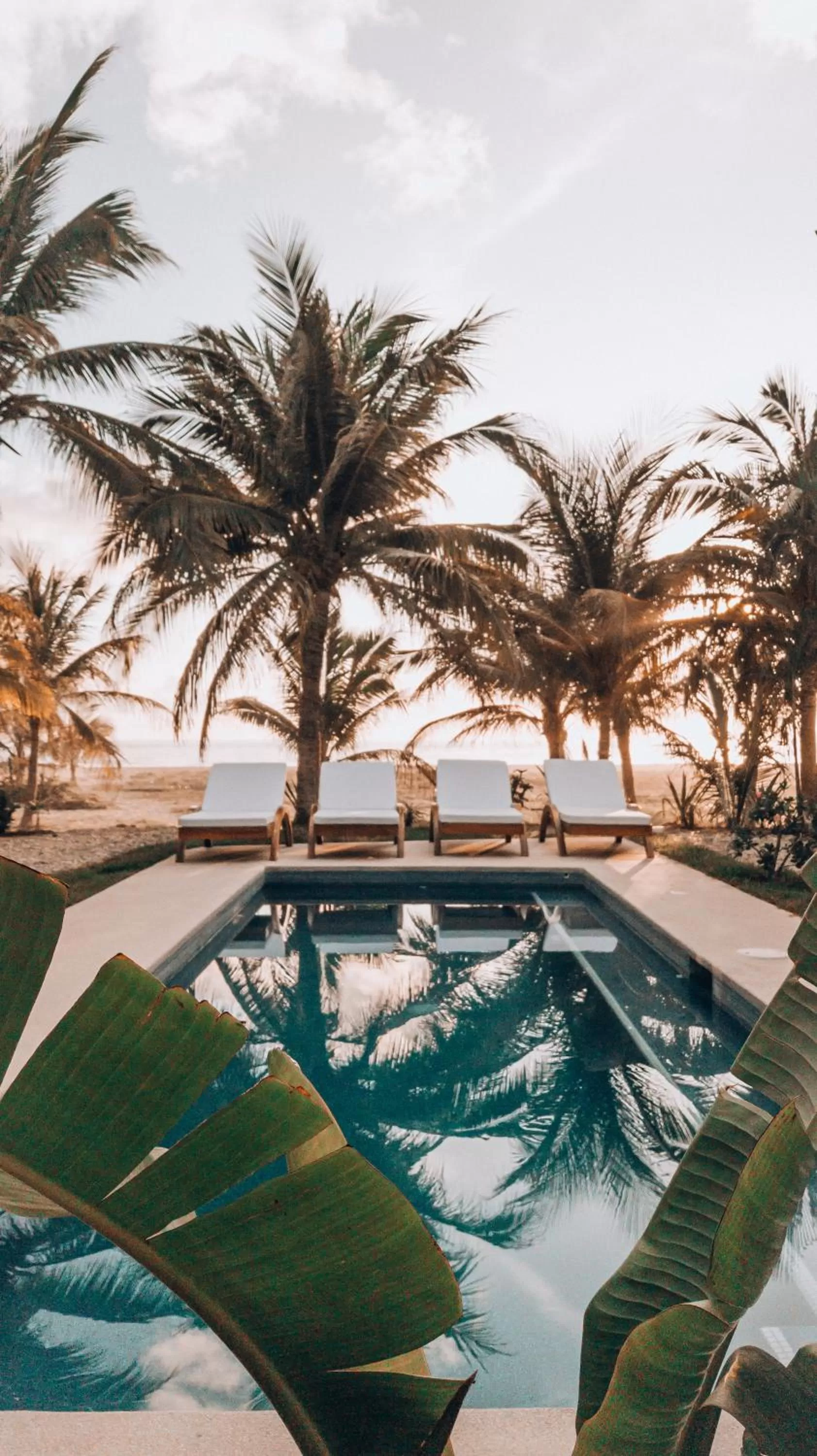 Swimming pool in Casa Kuaa