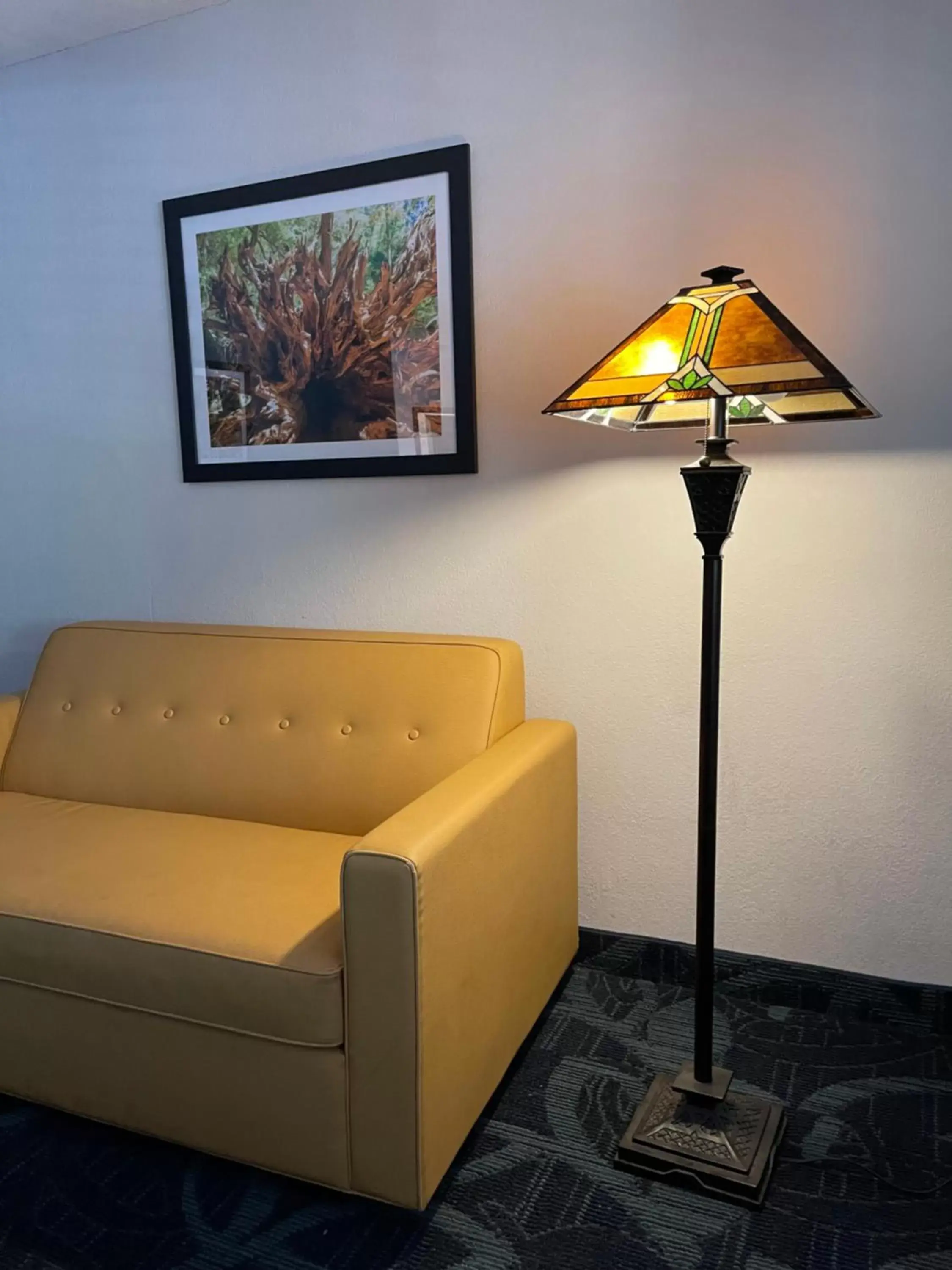 Living room, Seating Area in The Historic Brookdale Lodge, Santa Cruz Mountains