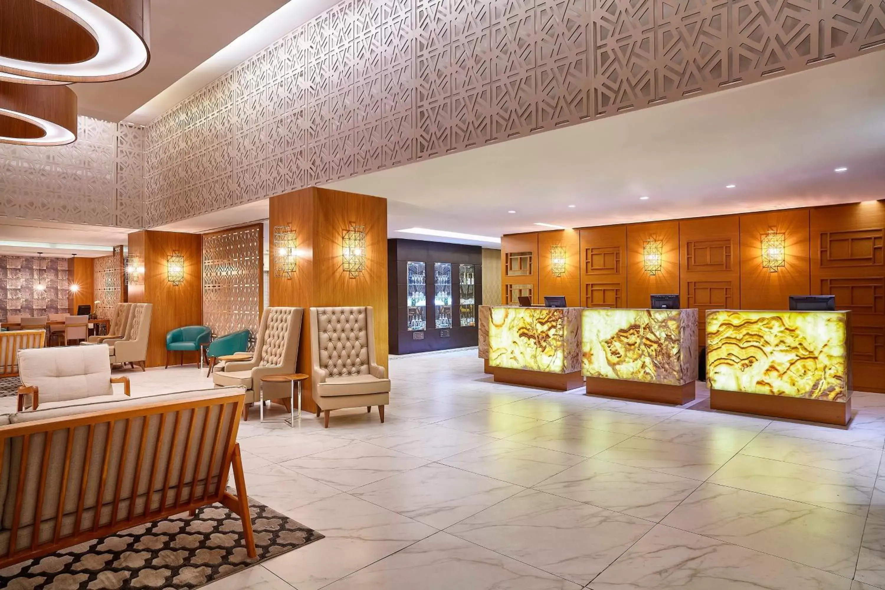 Lobby or reception, Lobby/Reception in Hilton Porto Alegre, Brazil