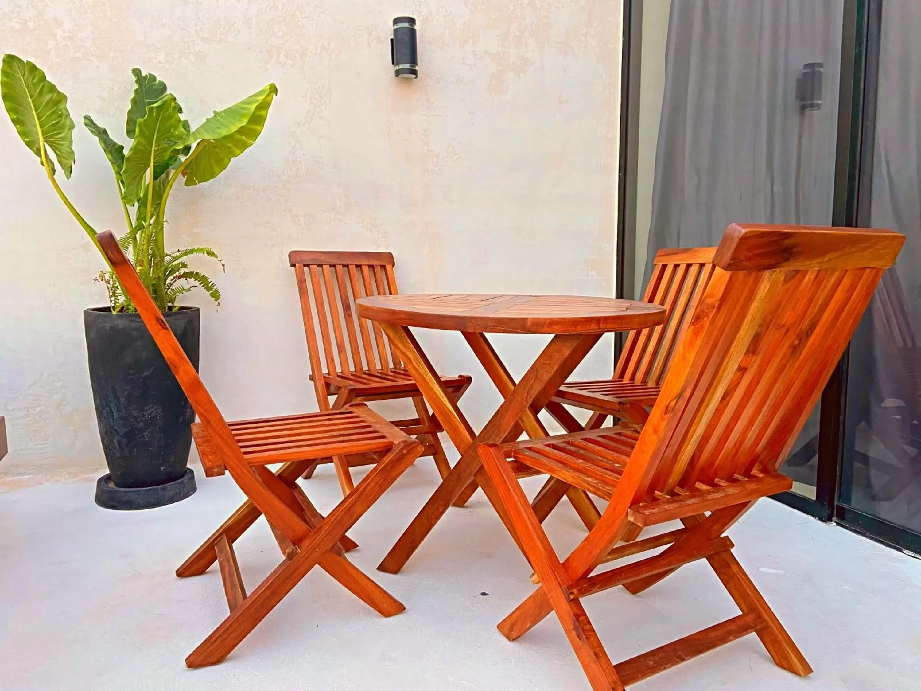 Patio in Gardens Coba - Luxury Cardinal