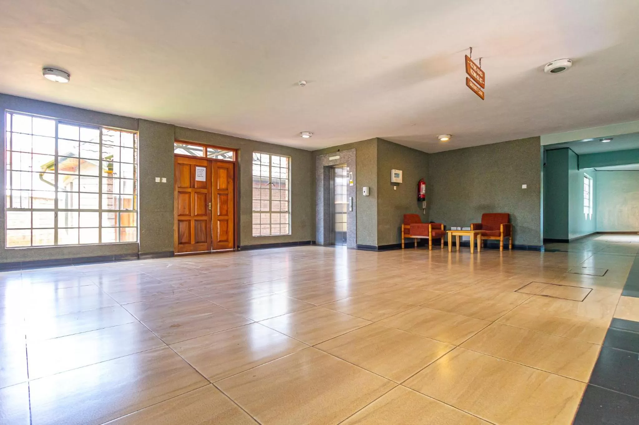 Lobby or reception in Desmond Tutu Conference Centre