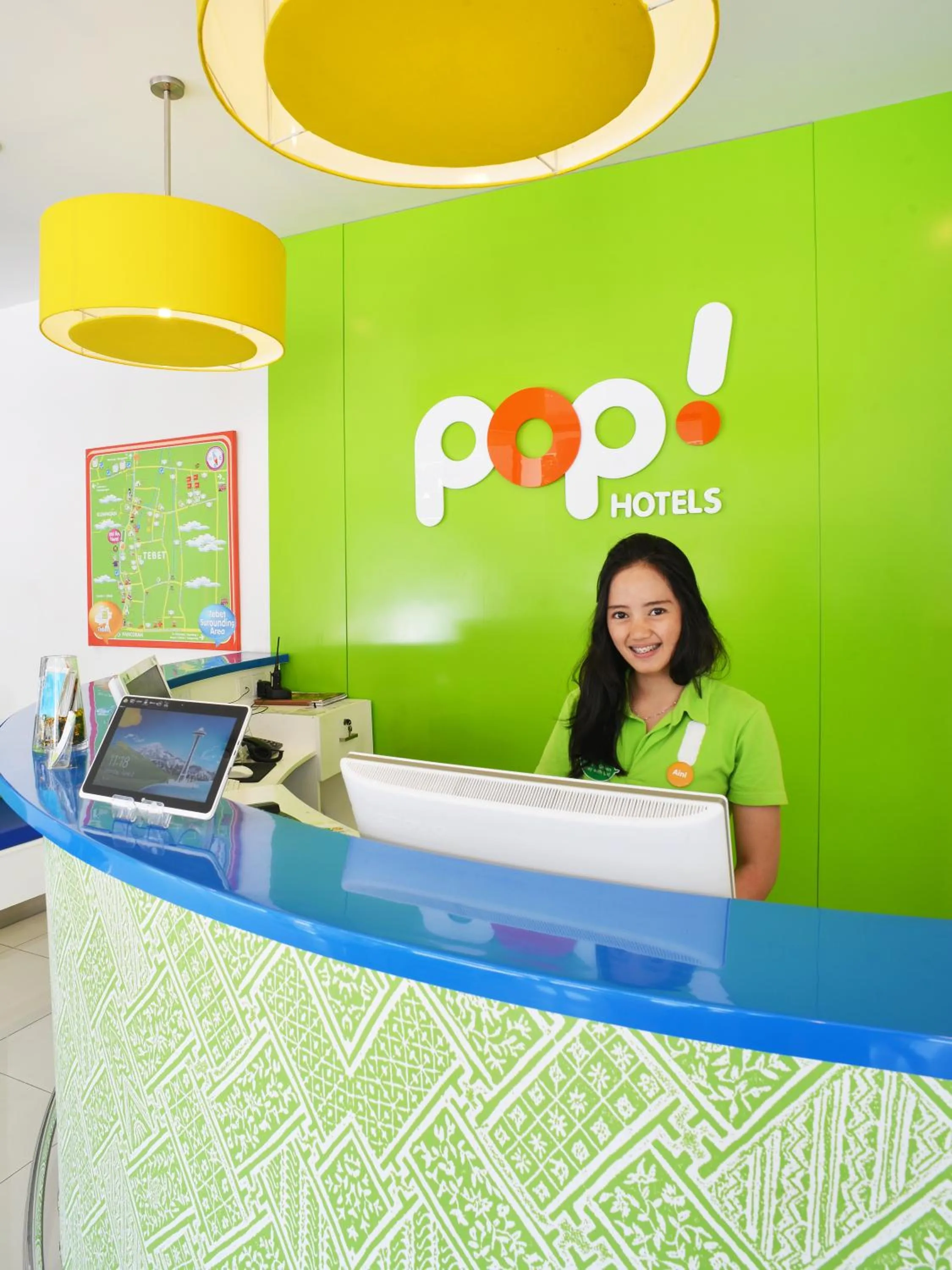 Staff in POP! Hotel Tebet Jakarta