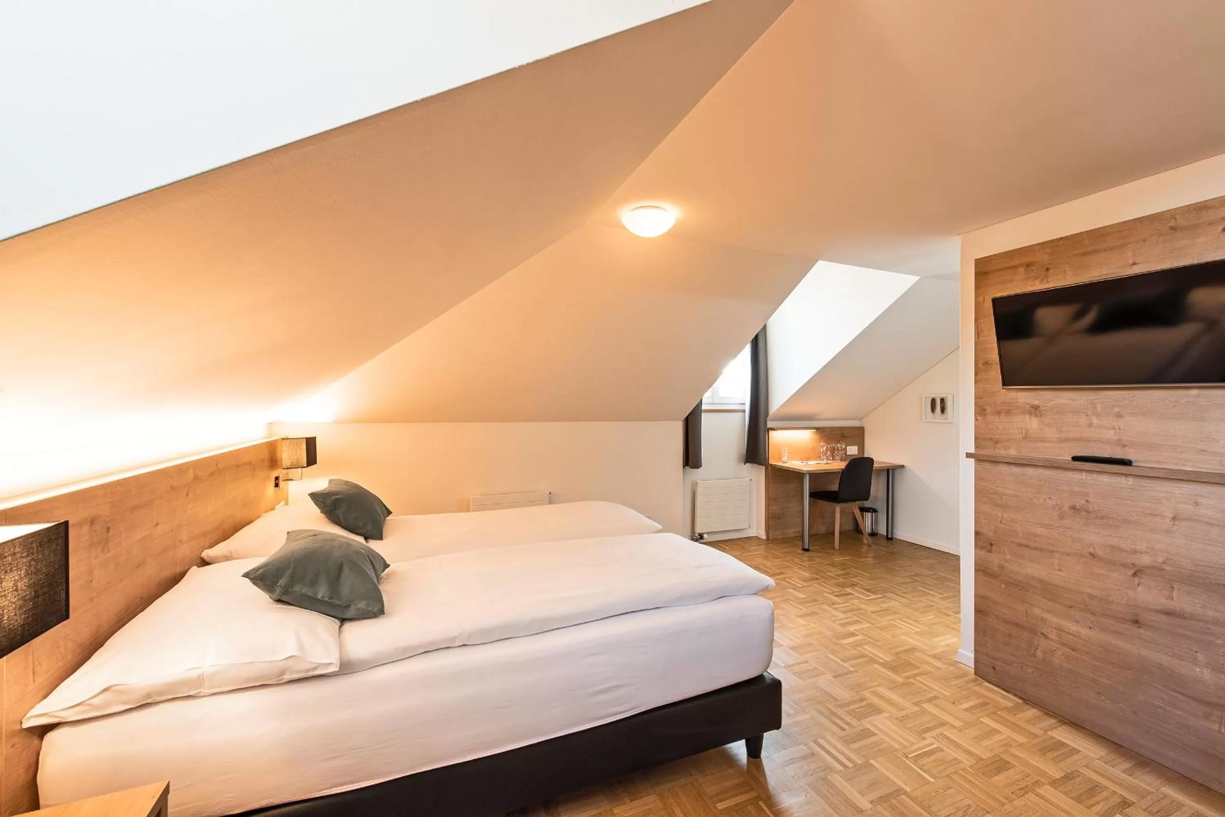 Bed in Hotel zum Hirschen