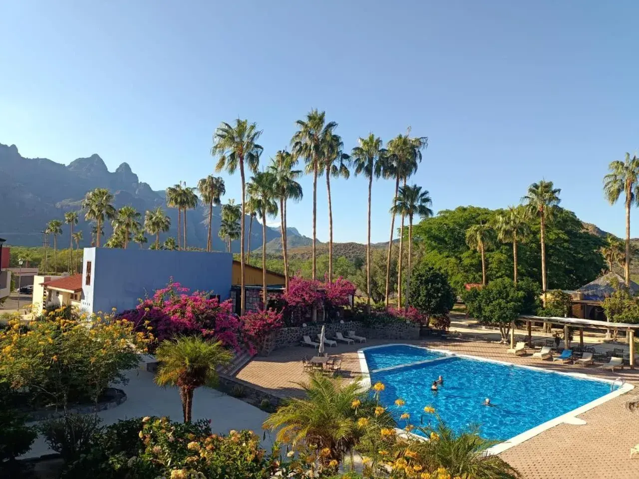 Swimming Pool in Tripui Hotel