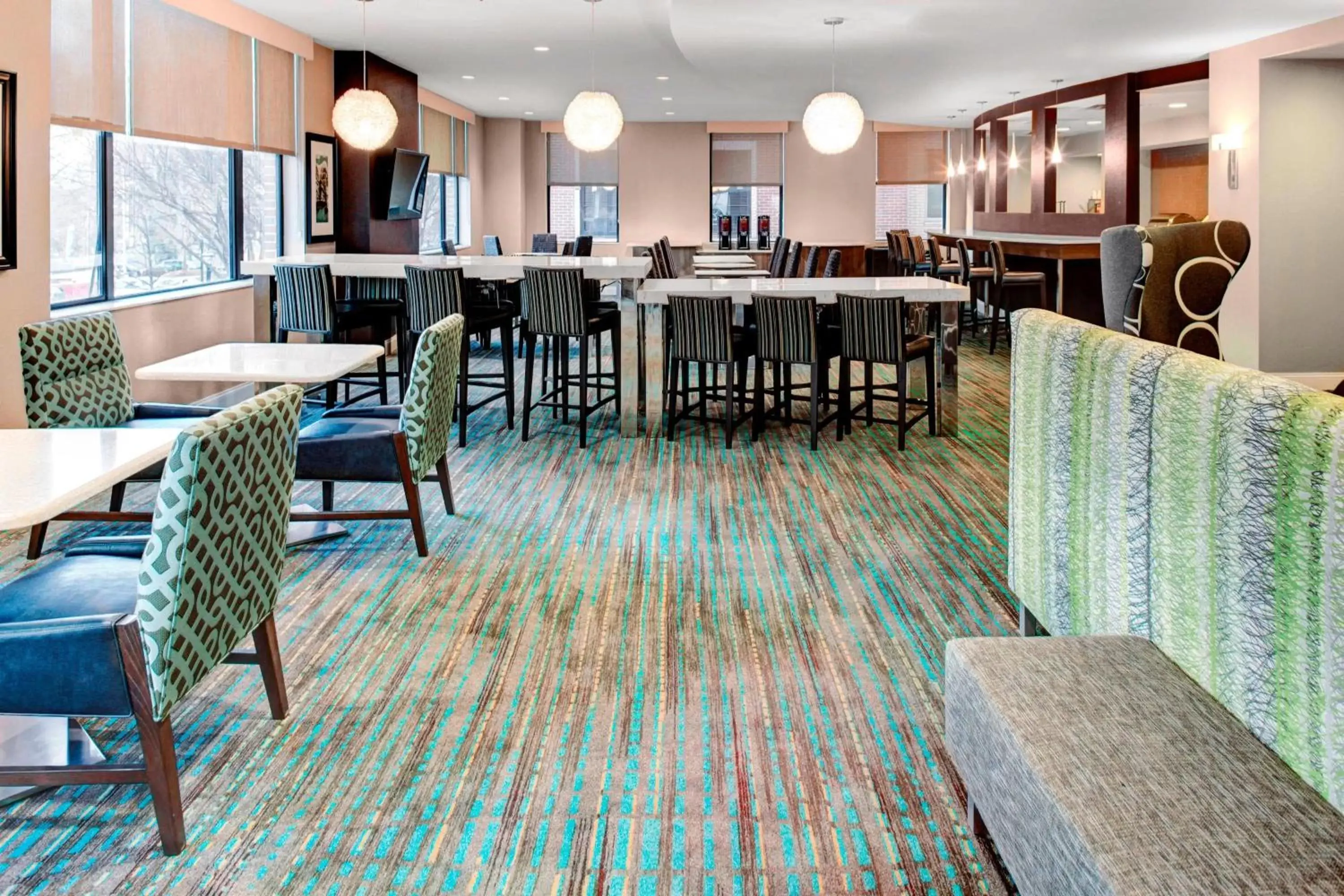 Lobby or reception, Restaurant/Places to Eat in Residence Inn Atlanta Midtown 17th Street
