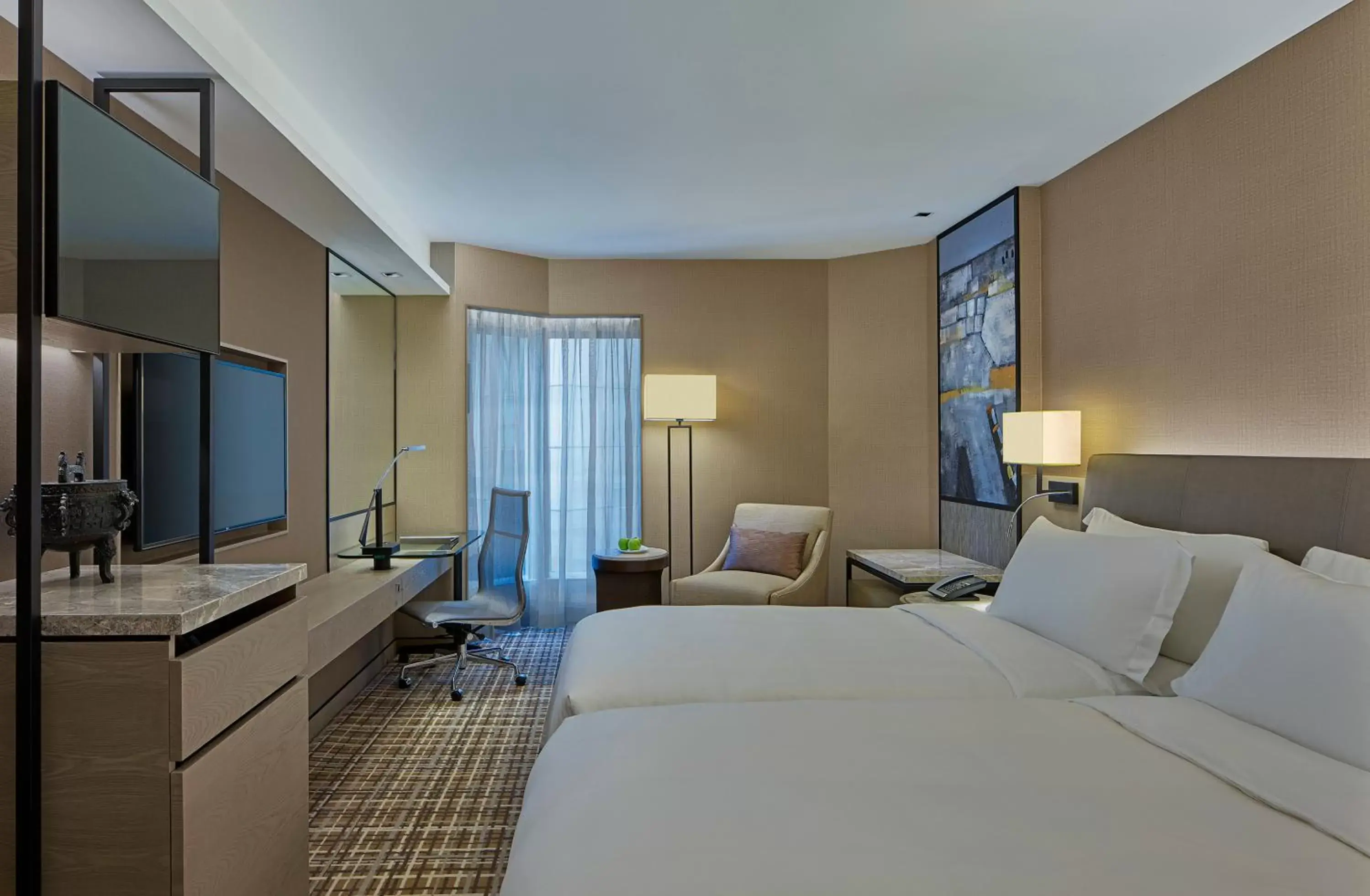 Photo of the whole room in New World Millennium Hong Kong Hotel