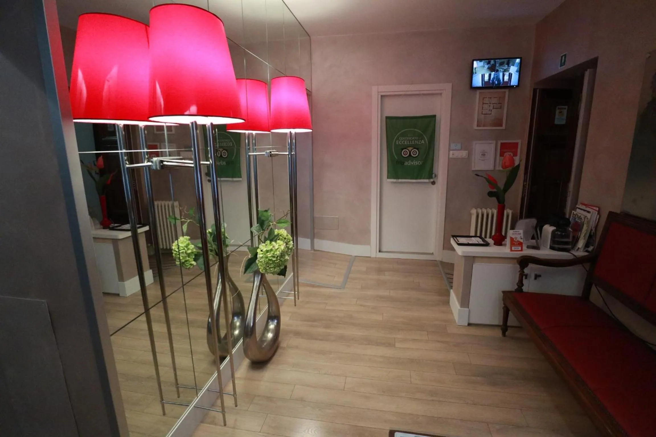 Lobby or reception in Tullia&Prisca Relais