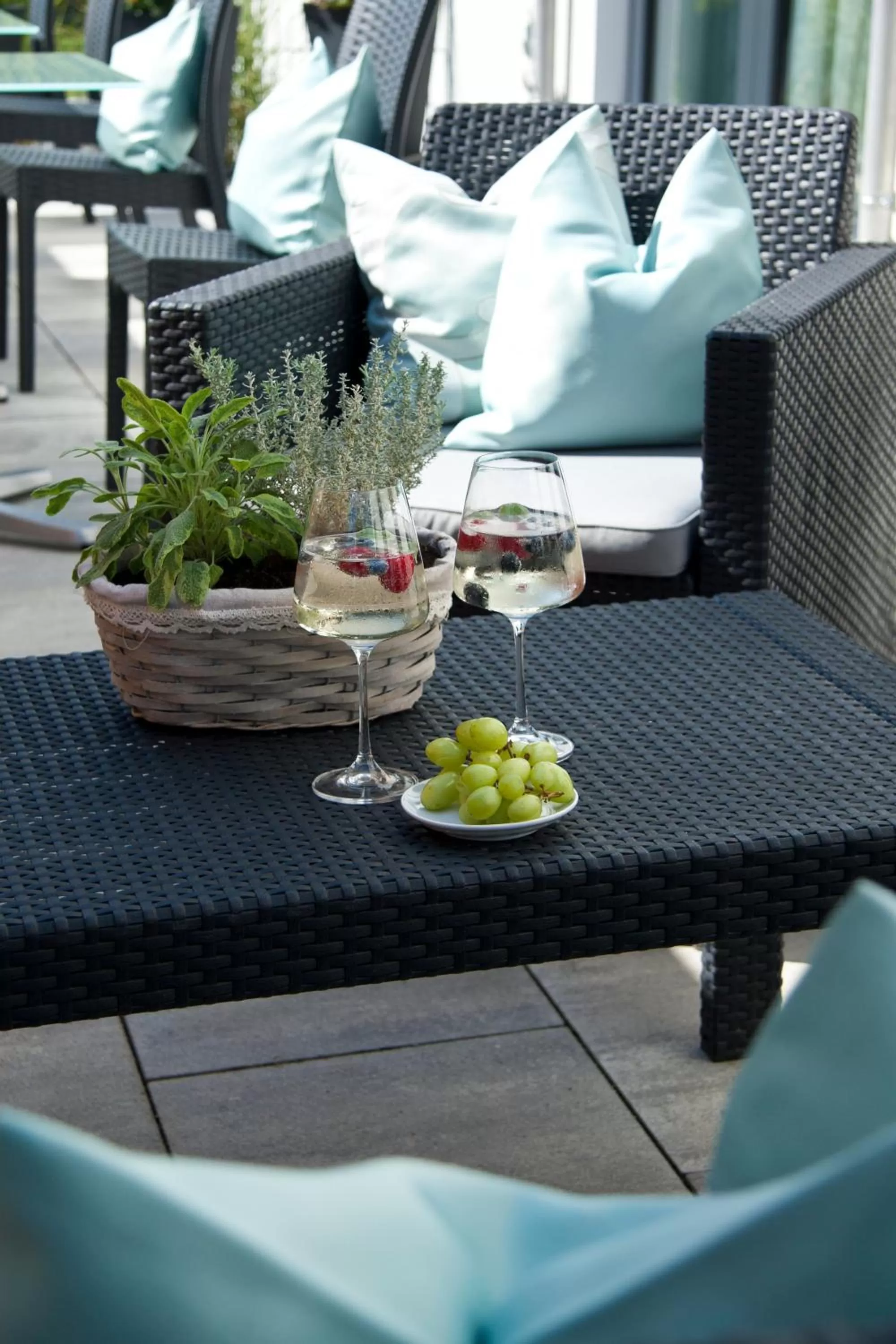 Balcony/Terrace in Hotel Claro Garni