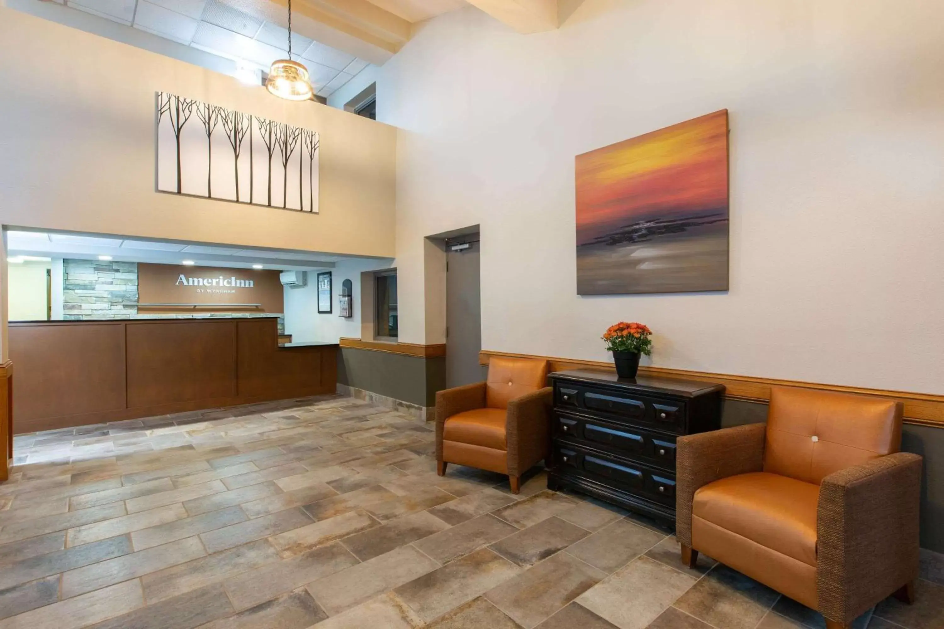 Lobby or reception, Lobby/Reception in AmericInn by Wyndham Apple Valley