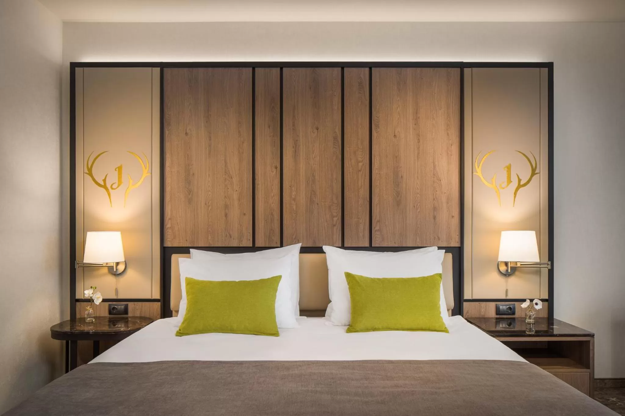 Bed in Hotel Jägerhof