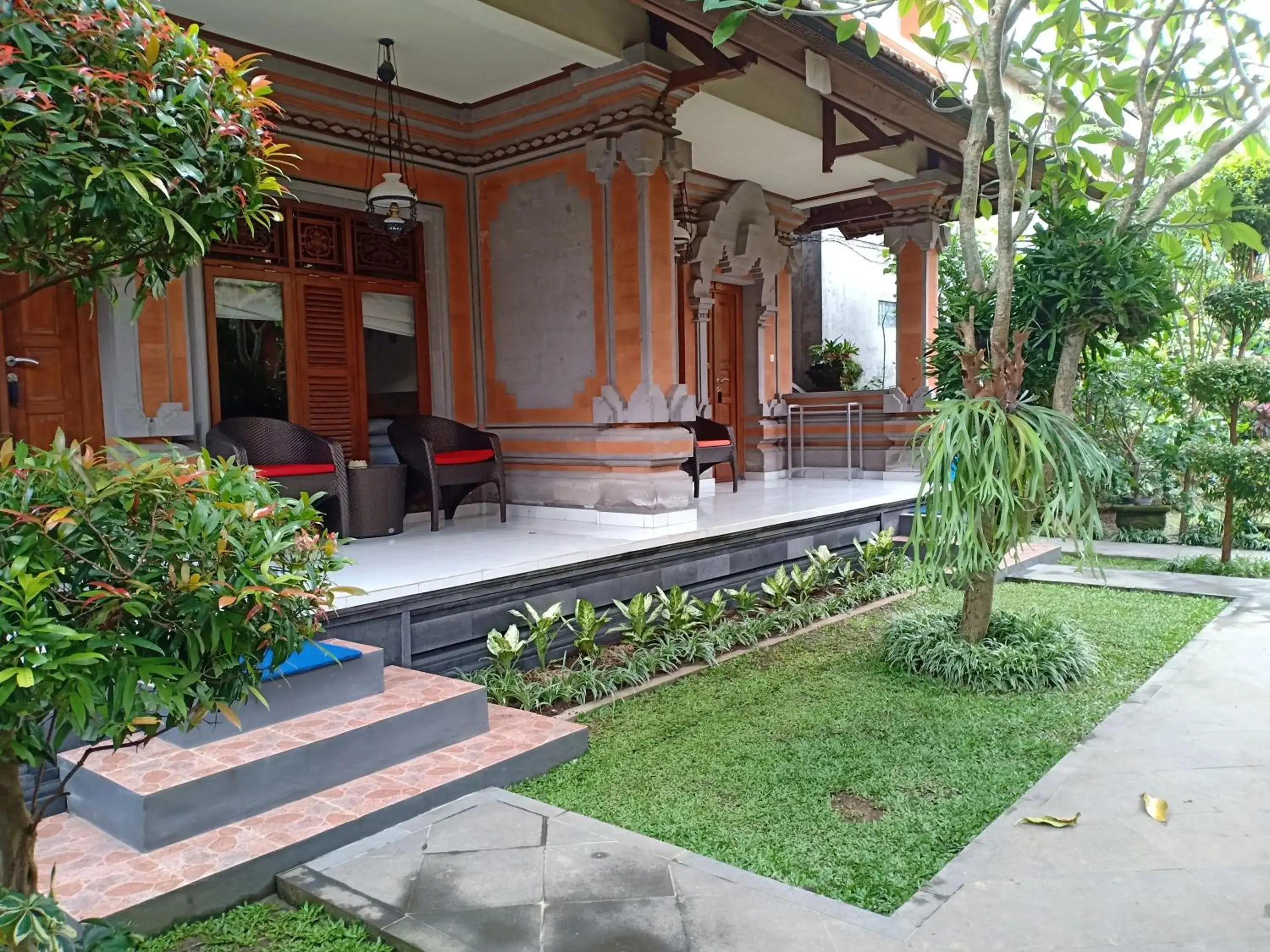 Patio in Nick's Homestay